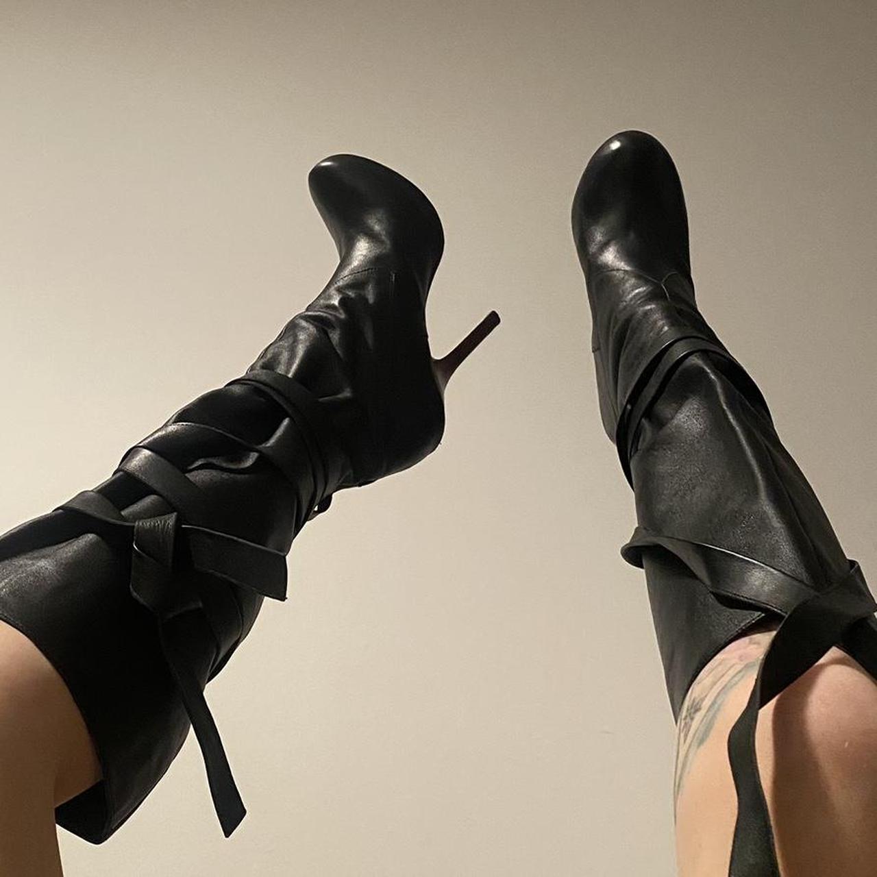 Bebe on sale black boots