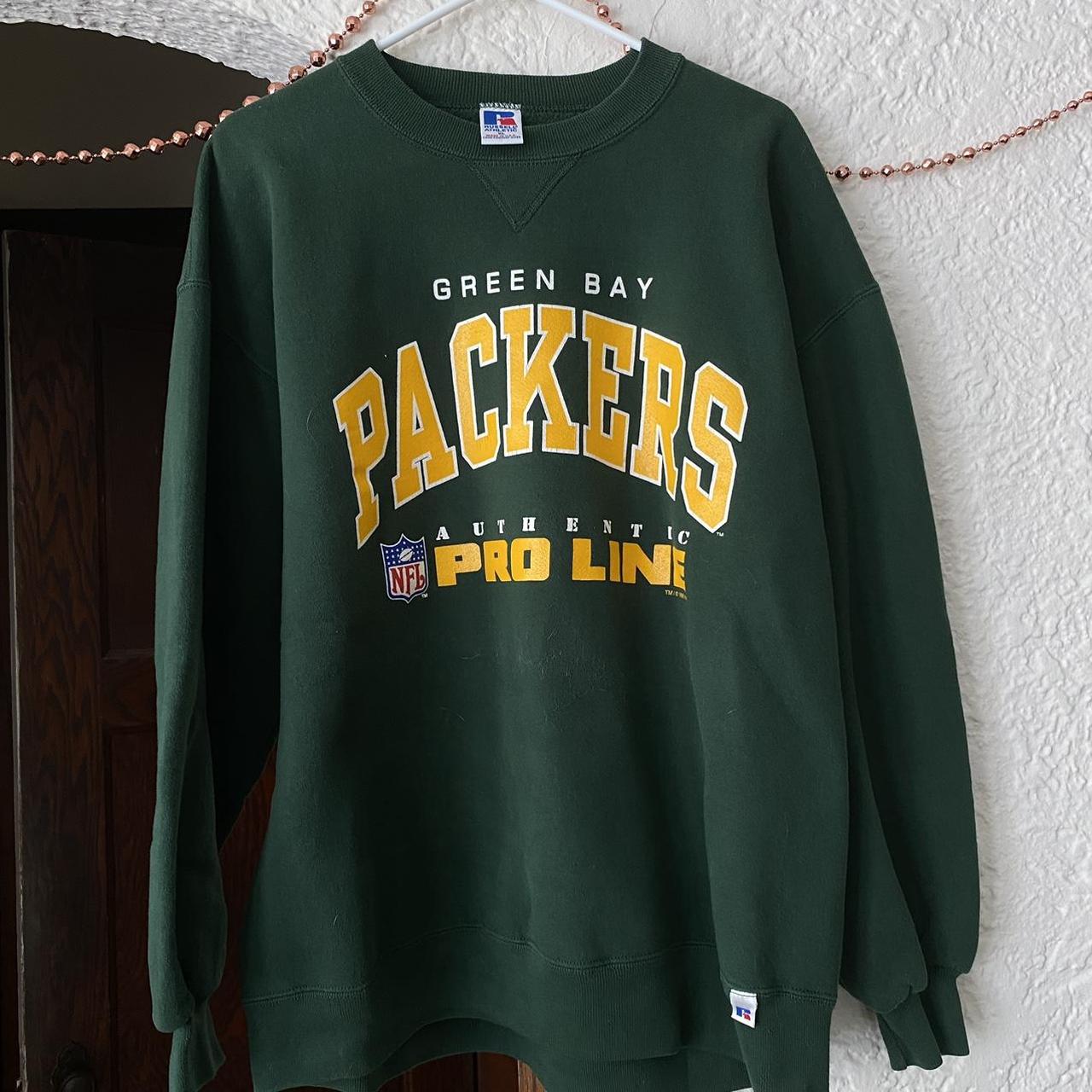 Vintage 1990s Green Bay Packers Pro Line NFL Crewneck 