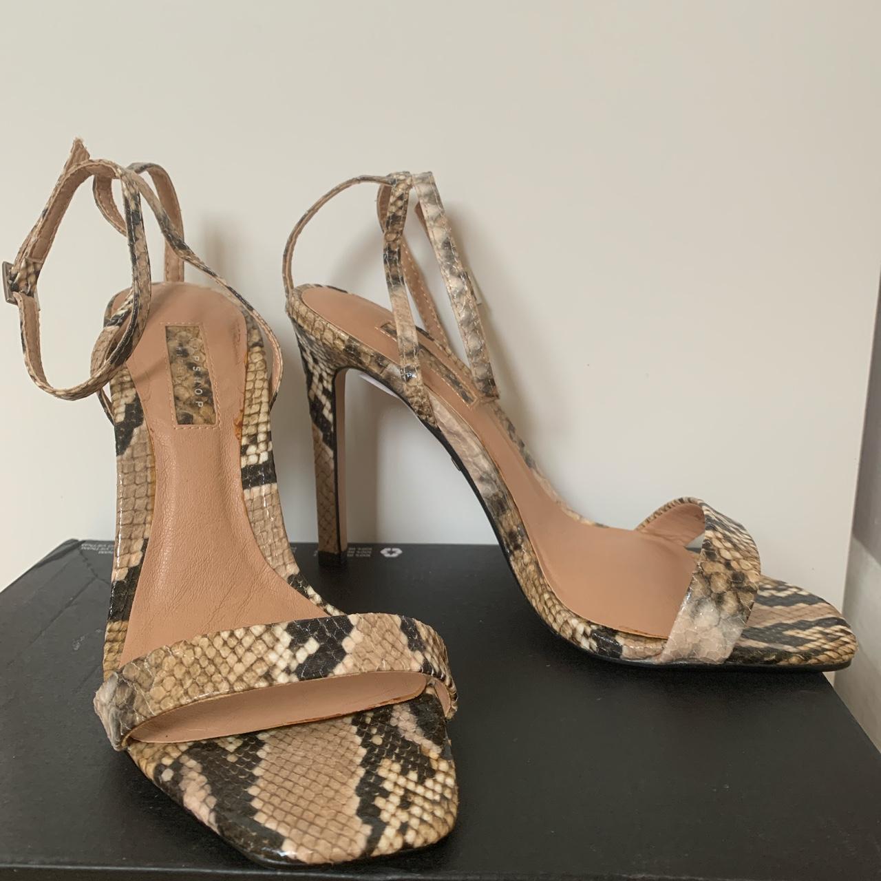 Topshop on sale snake shoes