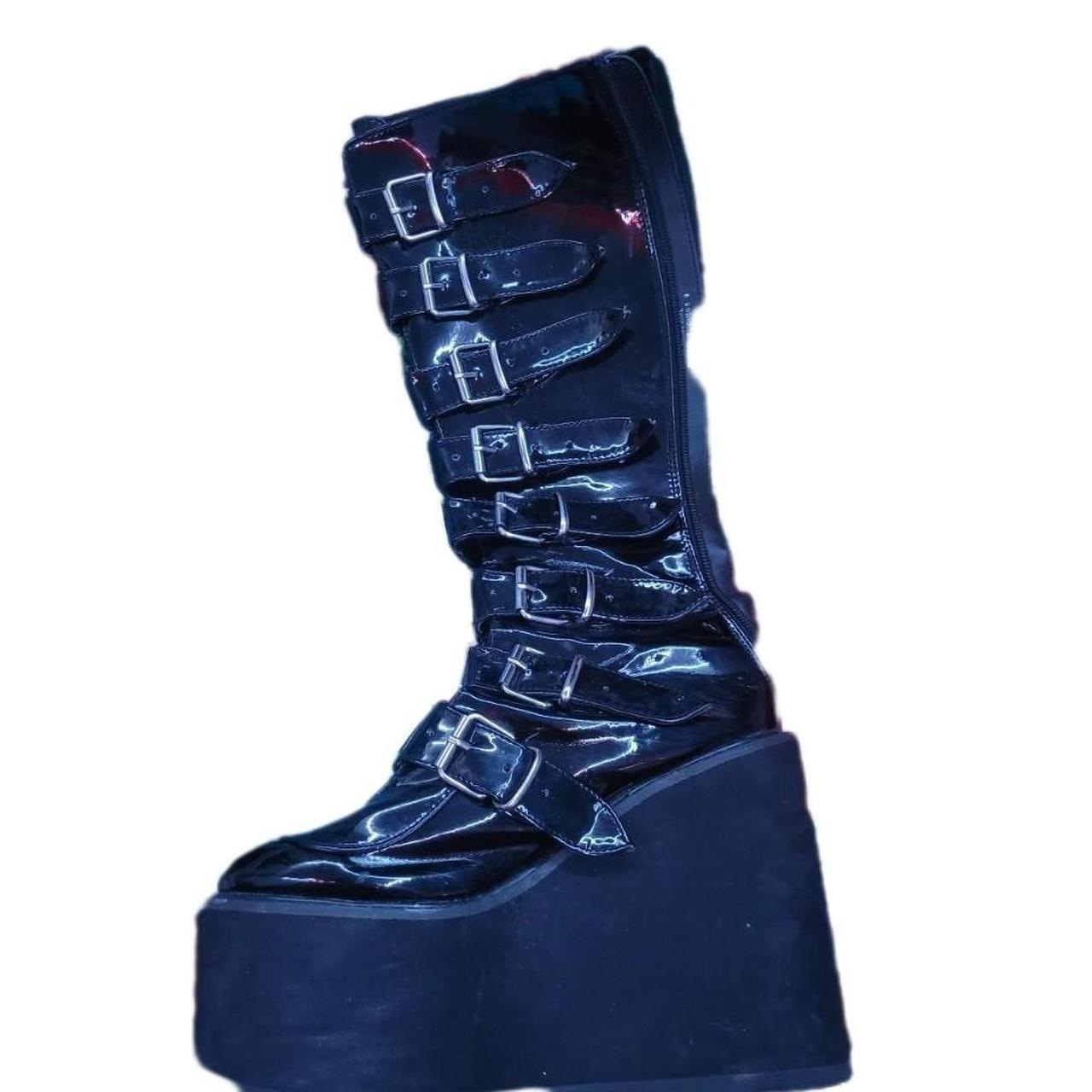 demonia trinity boots uk