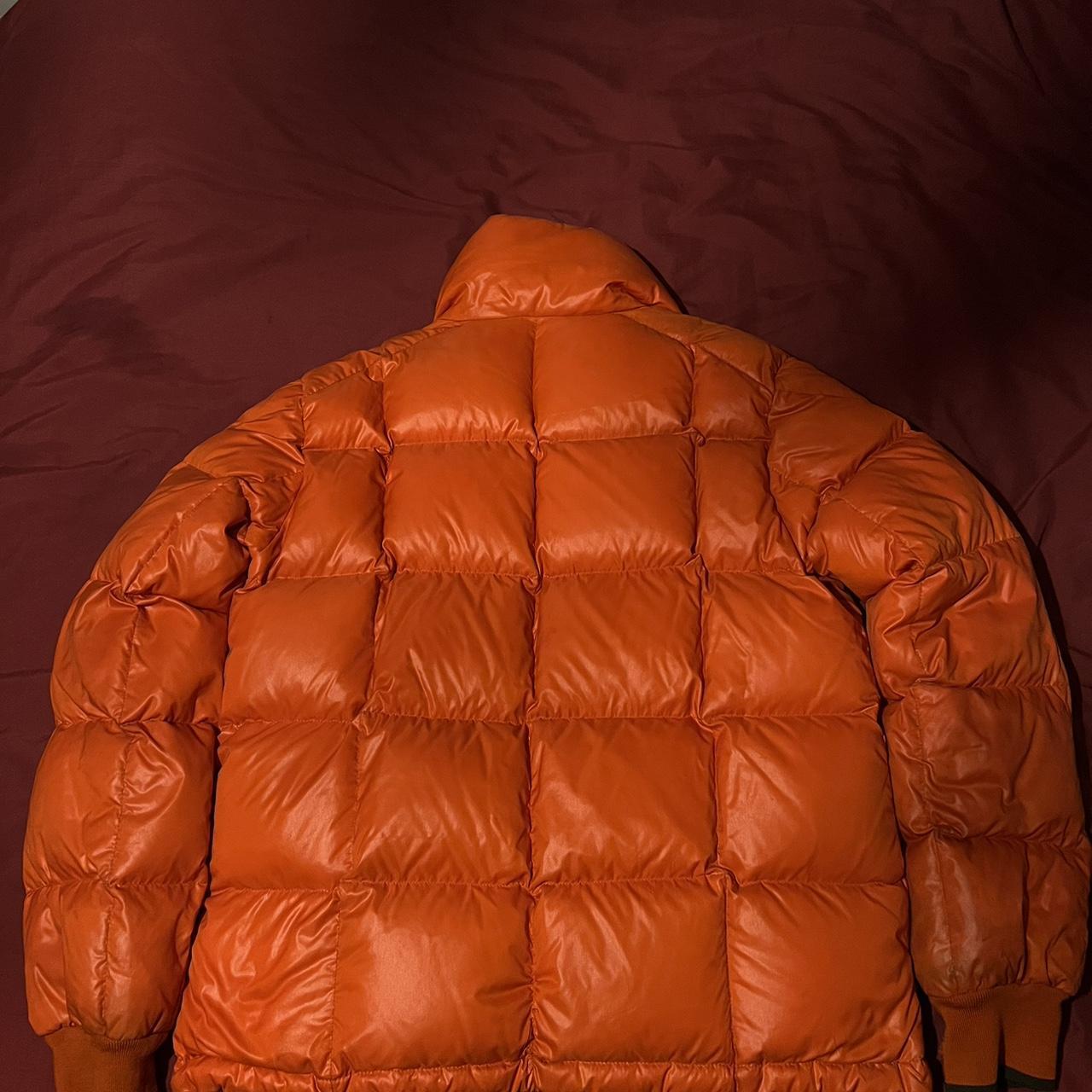 vintage moncler jacket! bright orange 🍊 clearin... - Depop