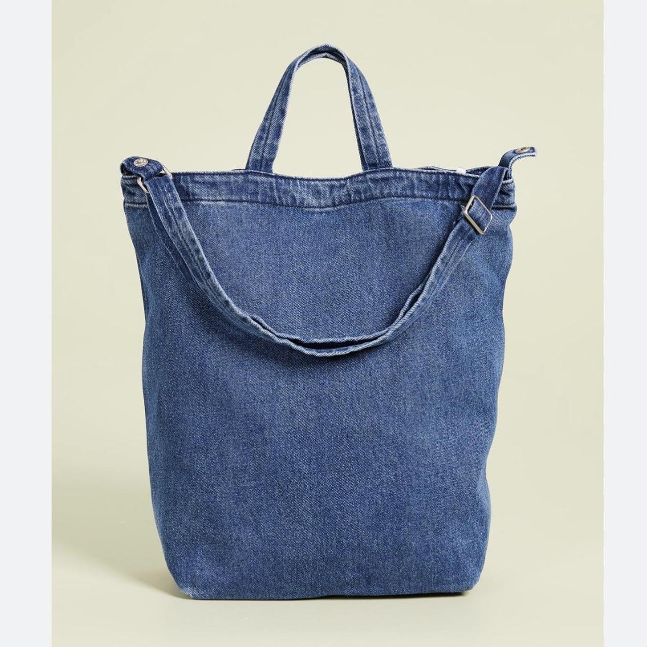 Baggu Women's Blue and Navy Bag
