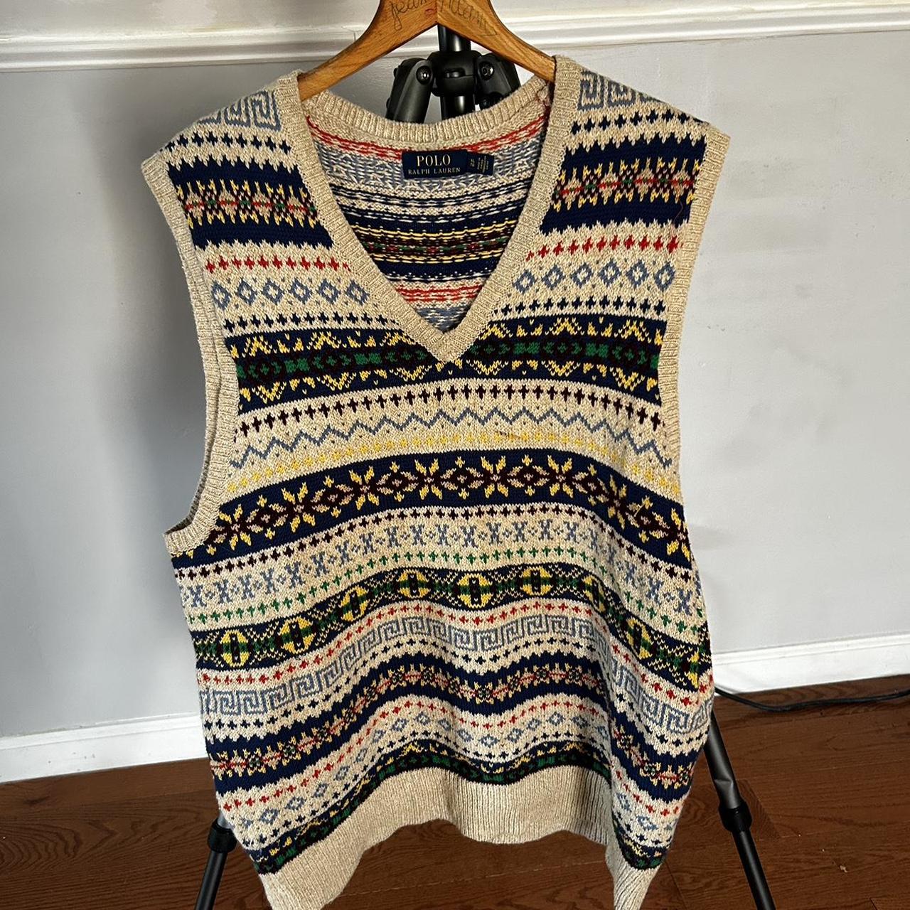 Polo Ralph Lauren Regular Fit Fair Isle Sweater Vest