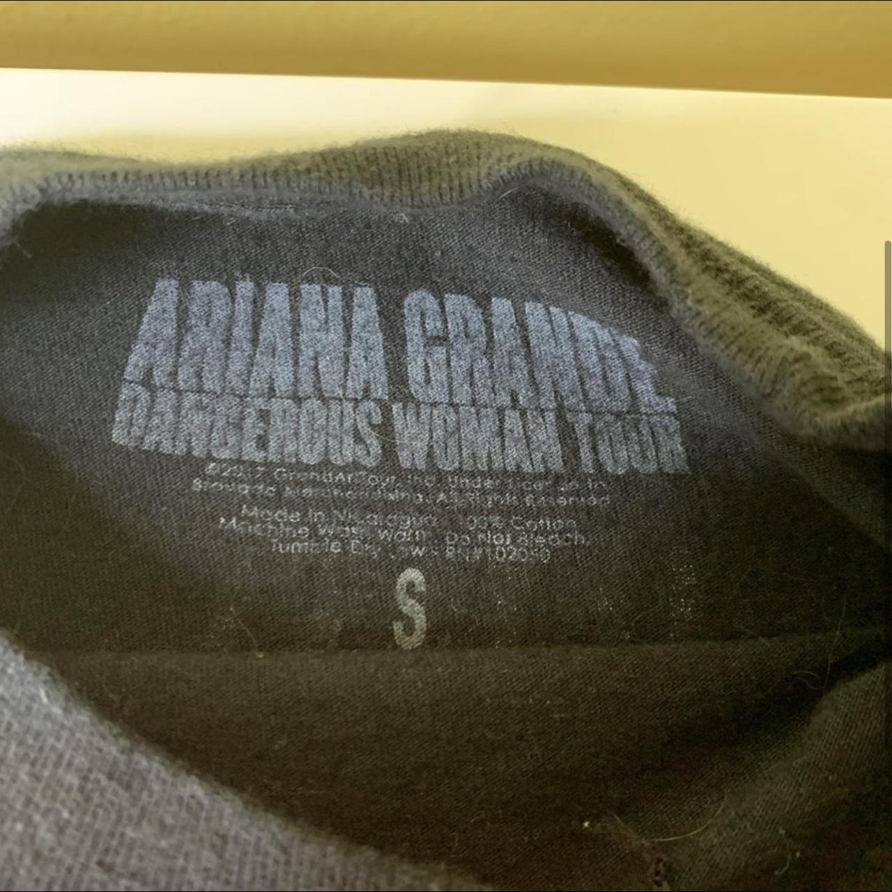 Ariana Grande Dangerous Women Tour Tee Size Depop