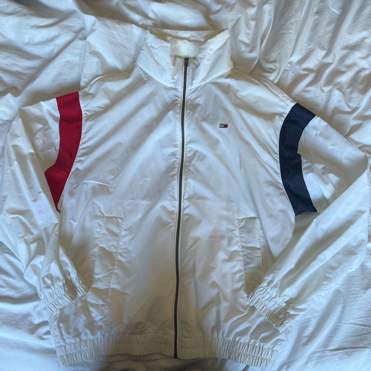 Tommy Hilfiger wind breaker light weight jacket... - Depop