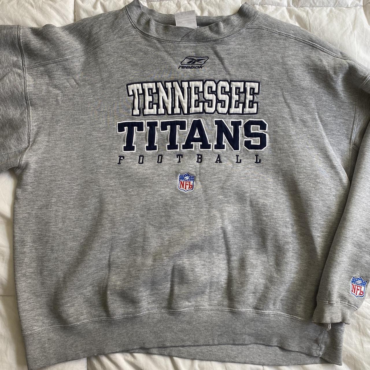 Tommy Hilfiger Men's Navy Tennessee Titans Reid Graphic Pullover Sweatshirt  - Macy's