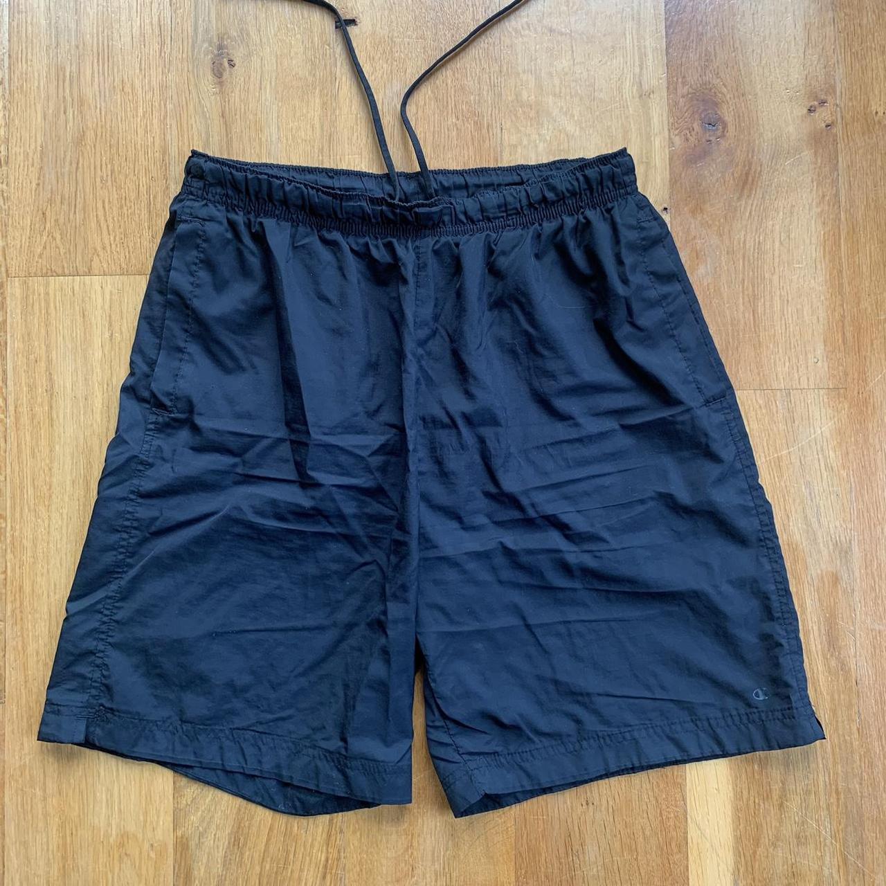 Champion Men's Black Shorts | Depop