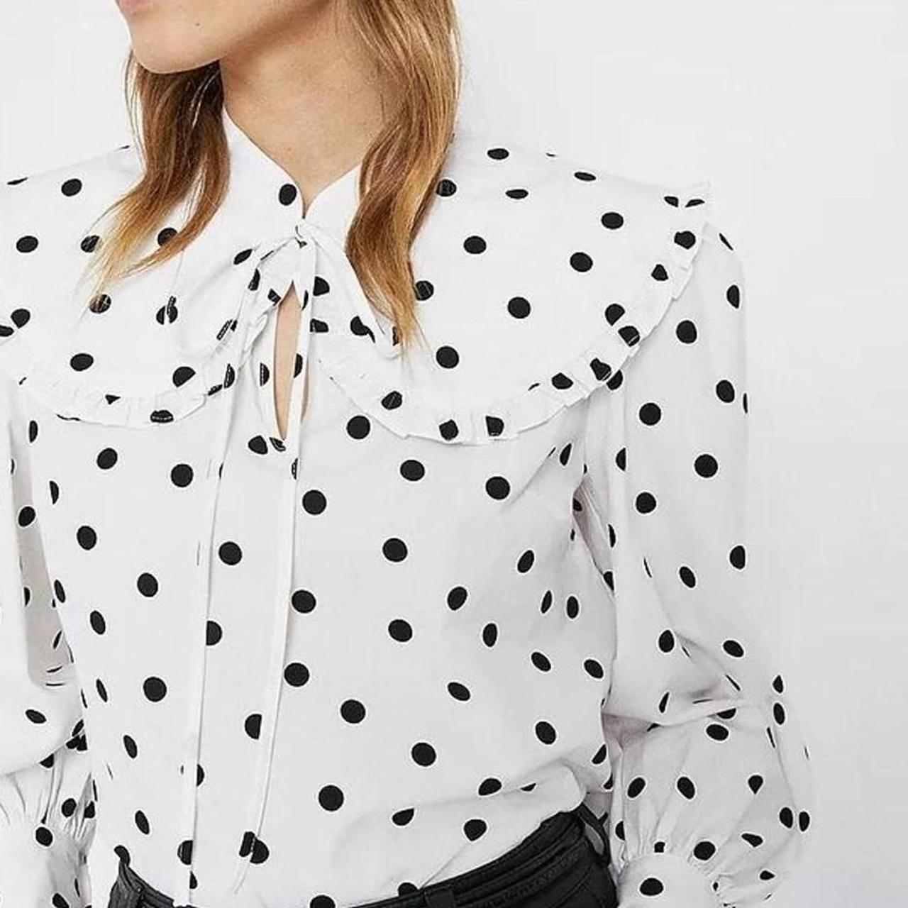 REPOP white and black polka dot
