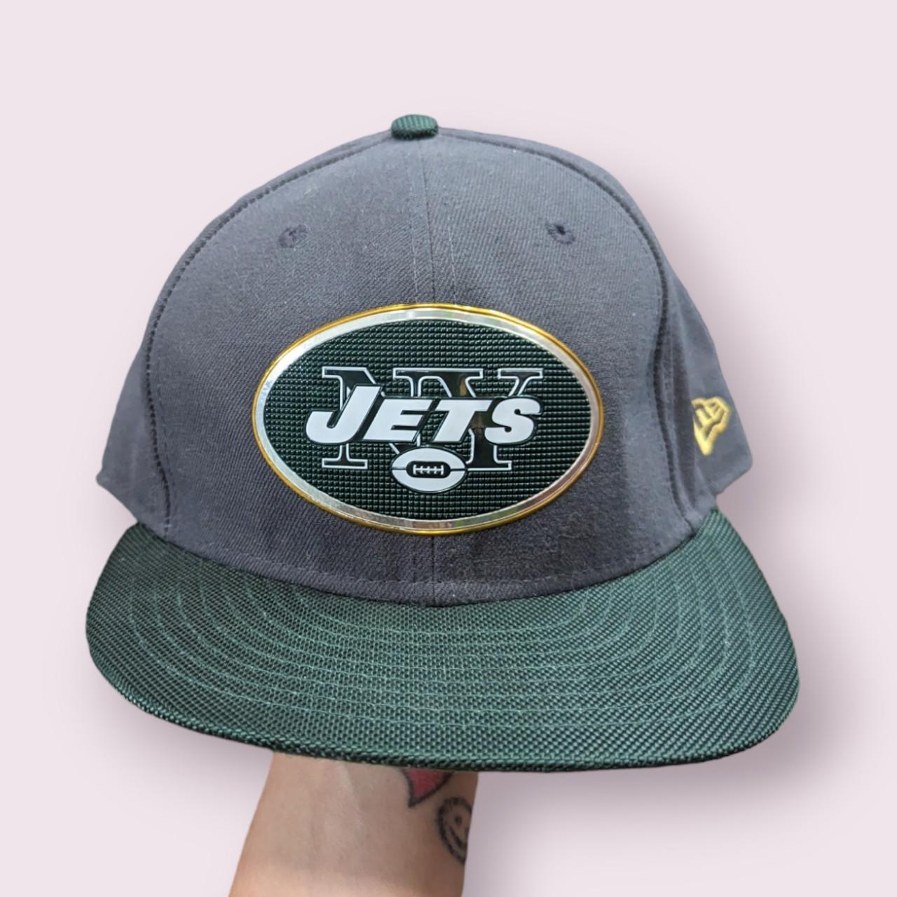 New Era 59Fifty Men's New York Jets Grey/Green Fitted Cap