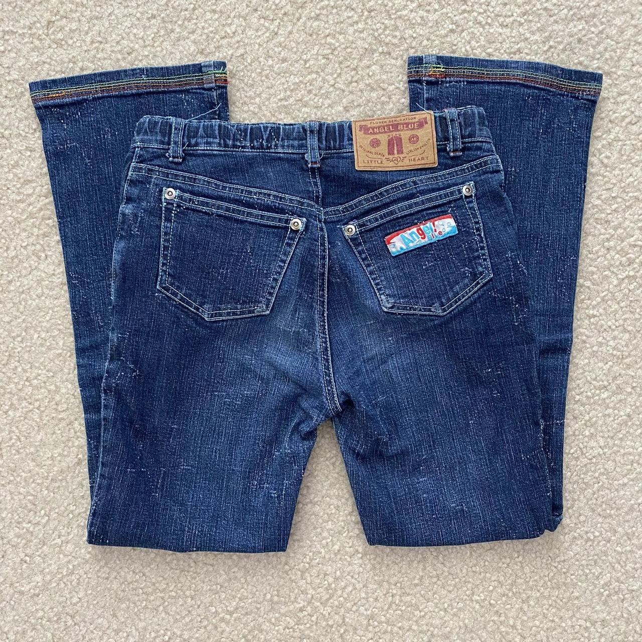 only depop payments ️ angel blue jeans sizs s in... - Depop