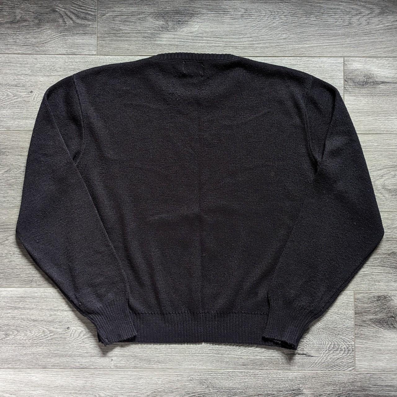 Coca-Cola Men's Black and Red Jumper | Depop