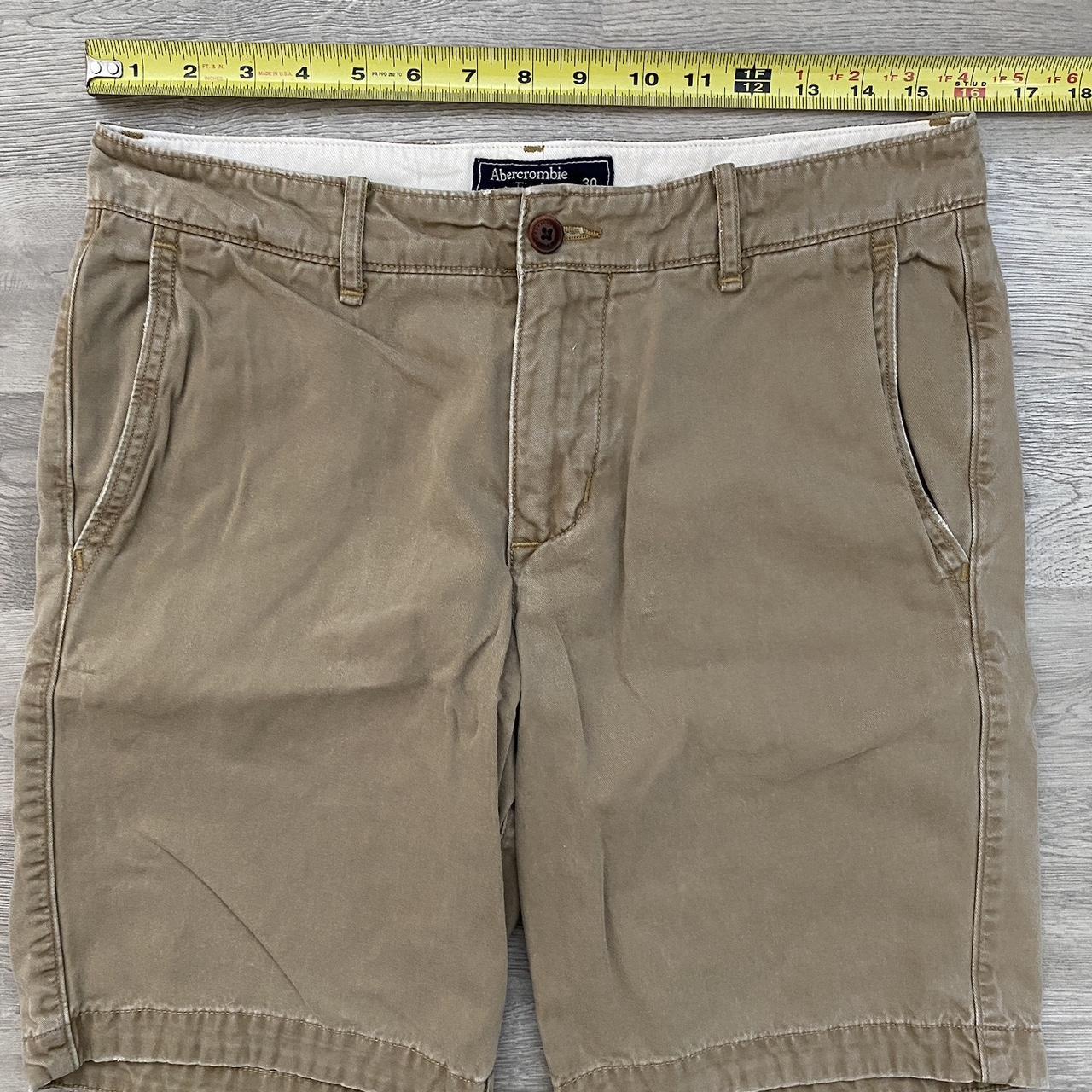 Abercrombie plain front shorts cheap