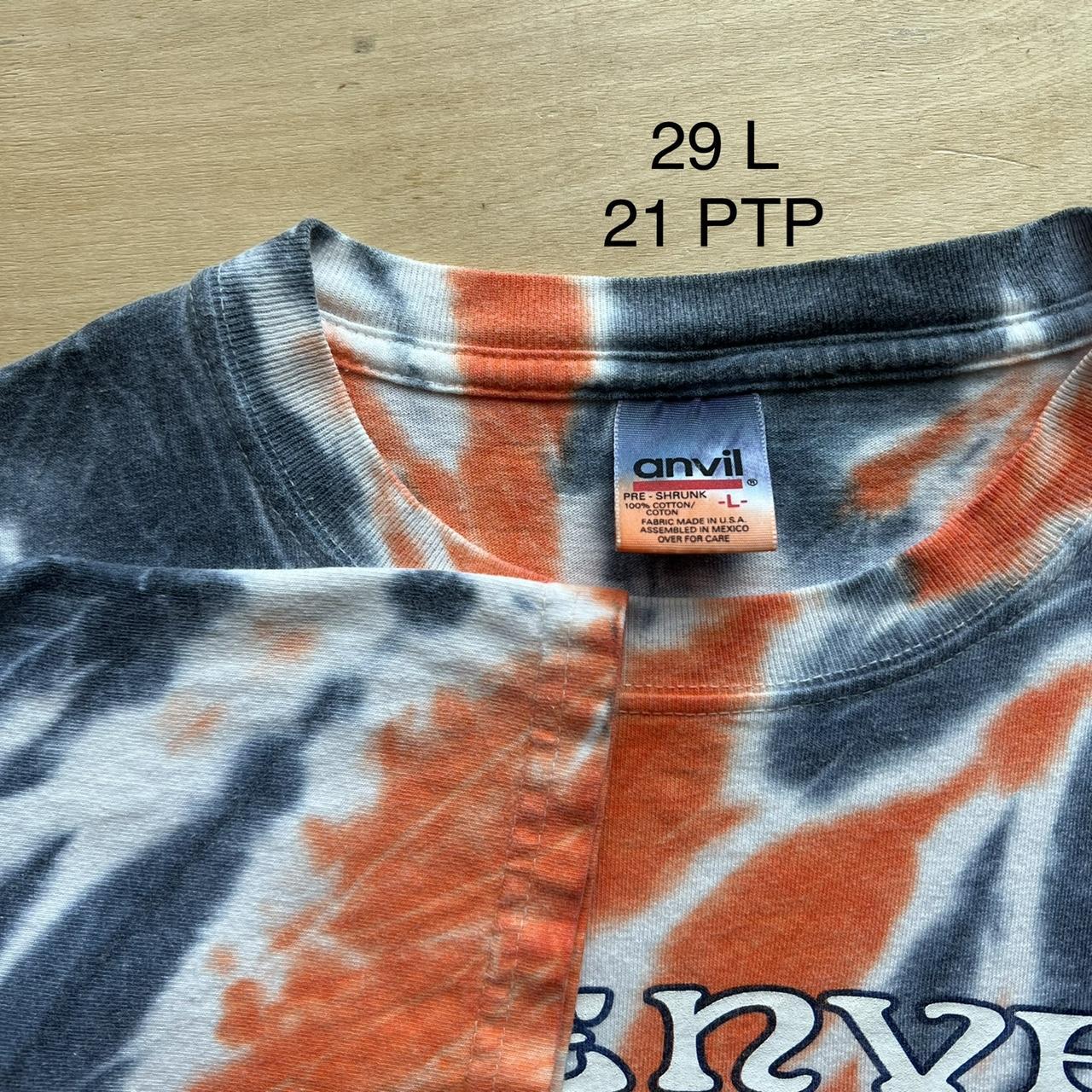 vintage denver broncos tie dye shirt! size large, - Depop