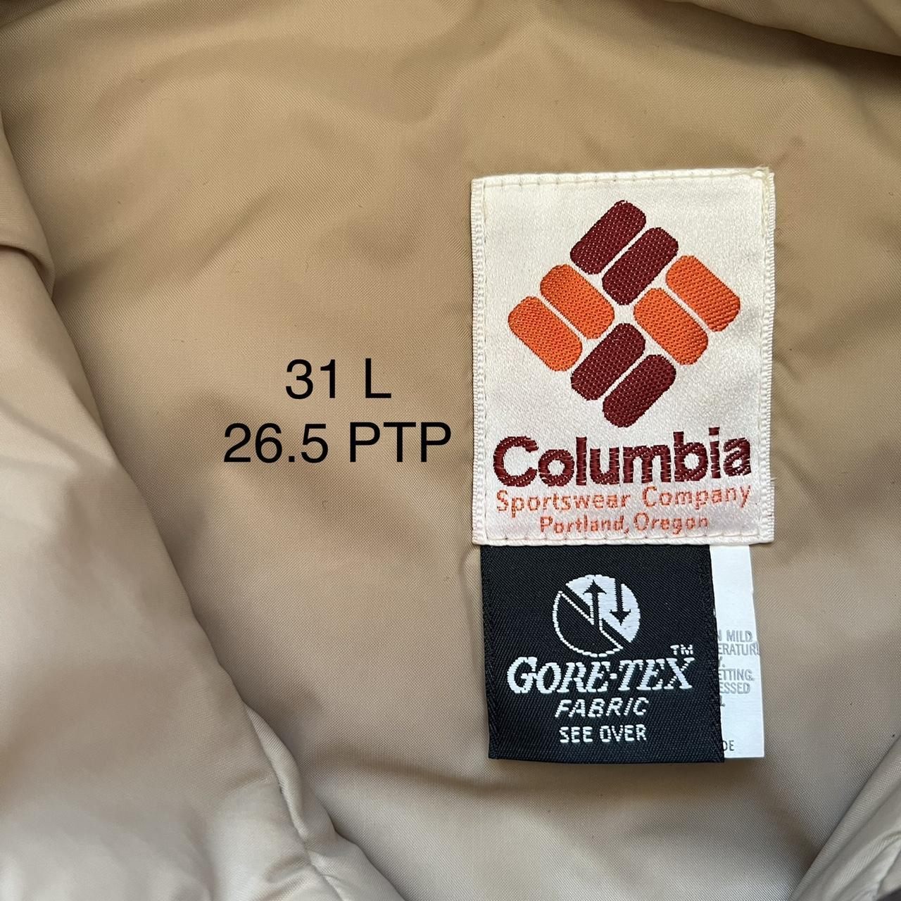 Vintage Columbia Gore Tex Jacket 2XL Multicolor... - Depop