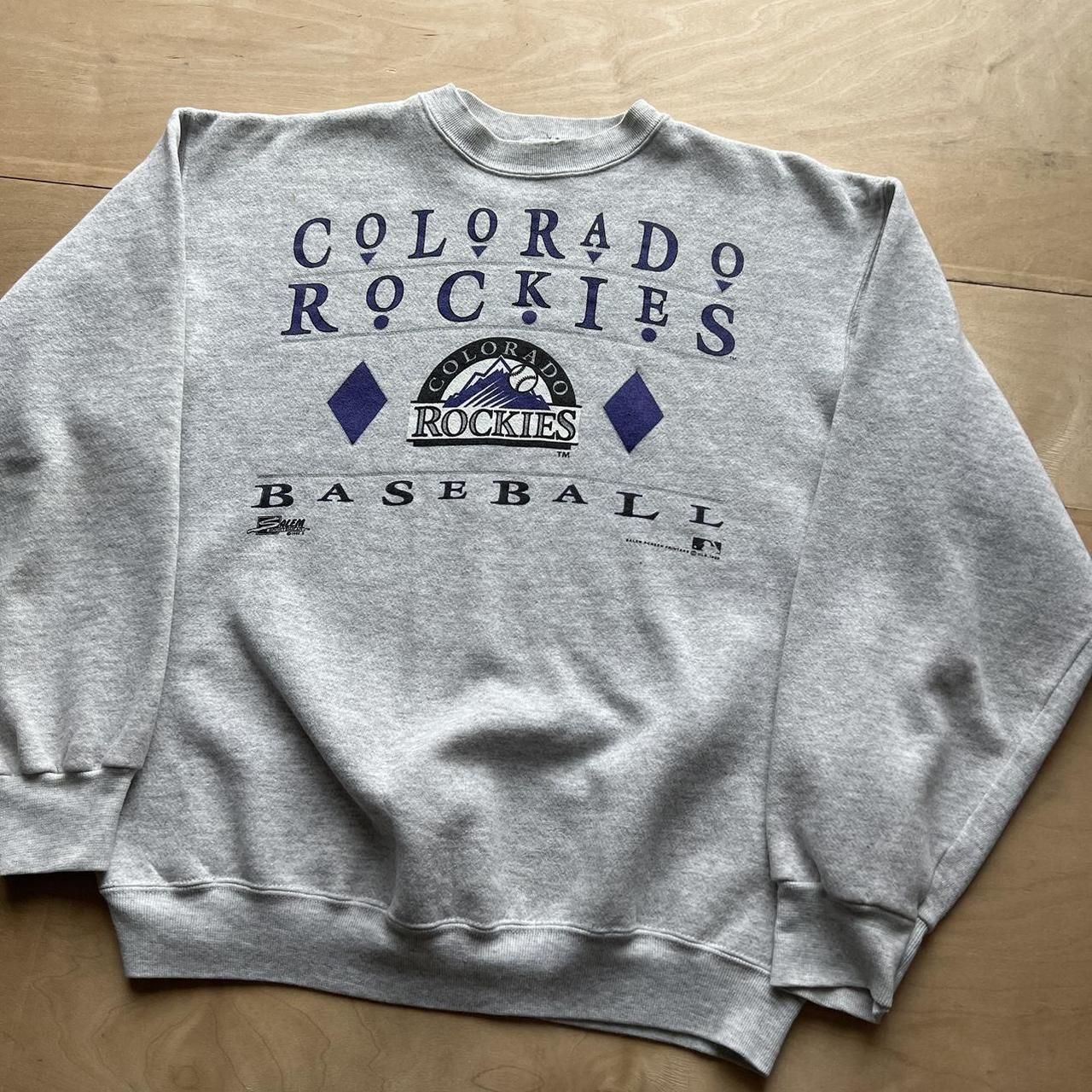 Vintage Colorado Rockie Crewneck Sweatshirt / T-shirt Rockies 