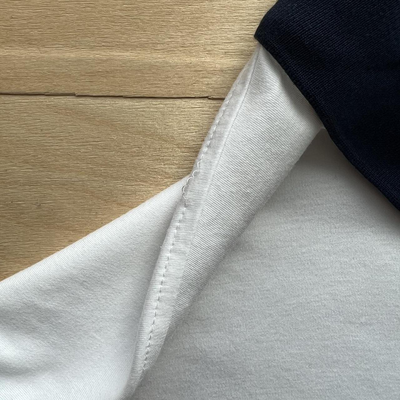 Polo Ralph Lauren Men's White and Navy Polo-shirts (2)