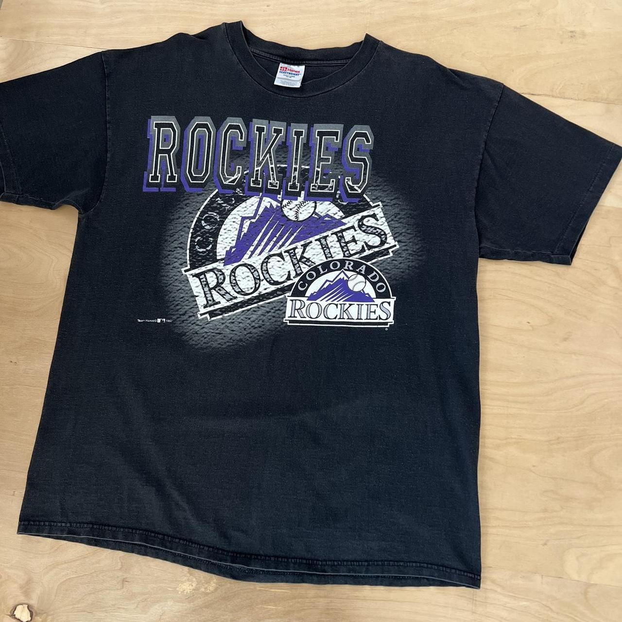 Vintage colorado best sale rockies shirt