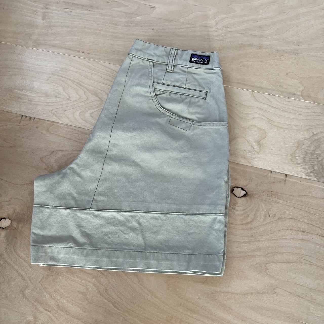 Vintage Patagonia Stand Up Shorts 34 Cream Outdoors...