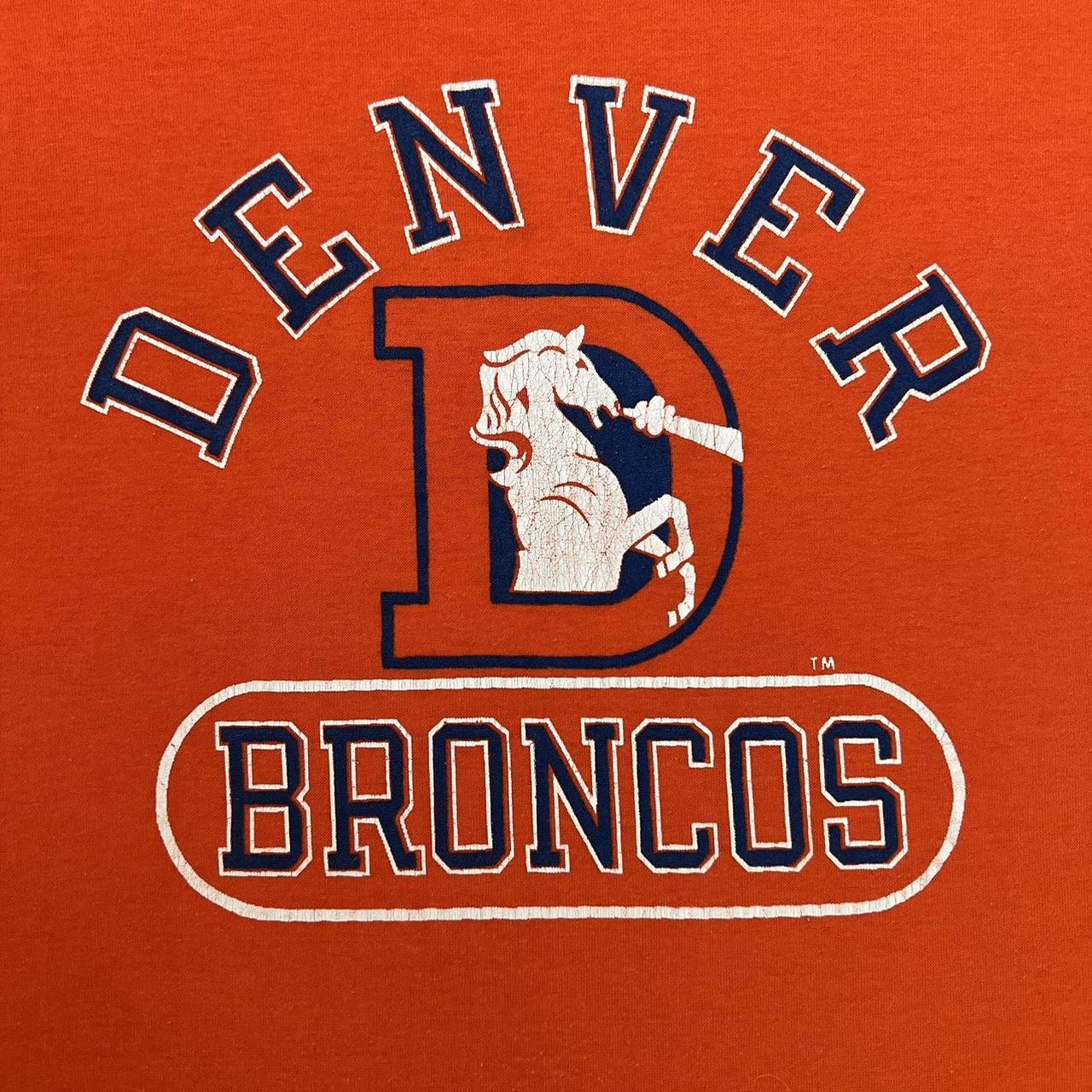 Vintage Denver Broncos Ring Shirt. The shirt is in - Depop