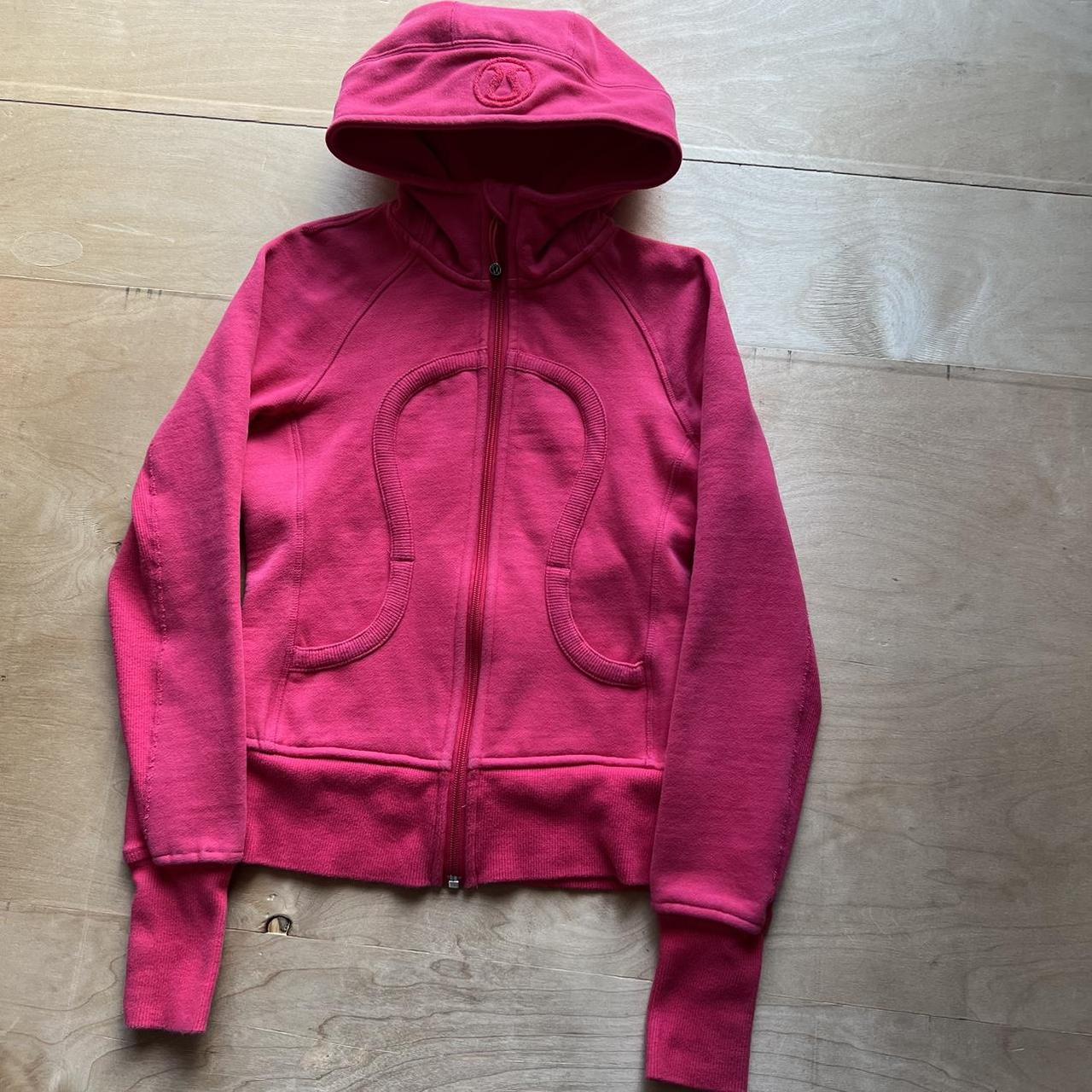 Lululemon Scuba Hoodie 2 Pink Full Zip Jacket Hooded - Depop