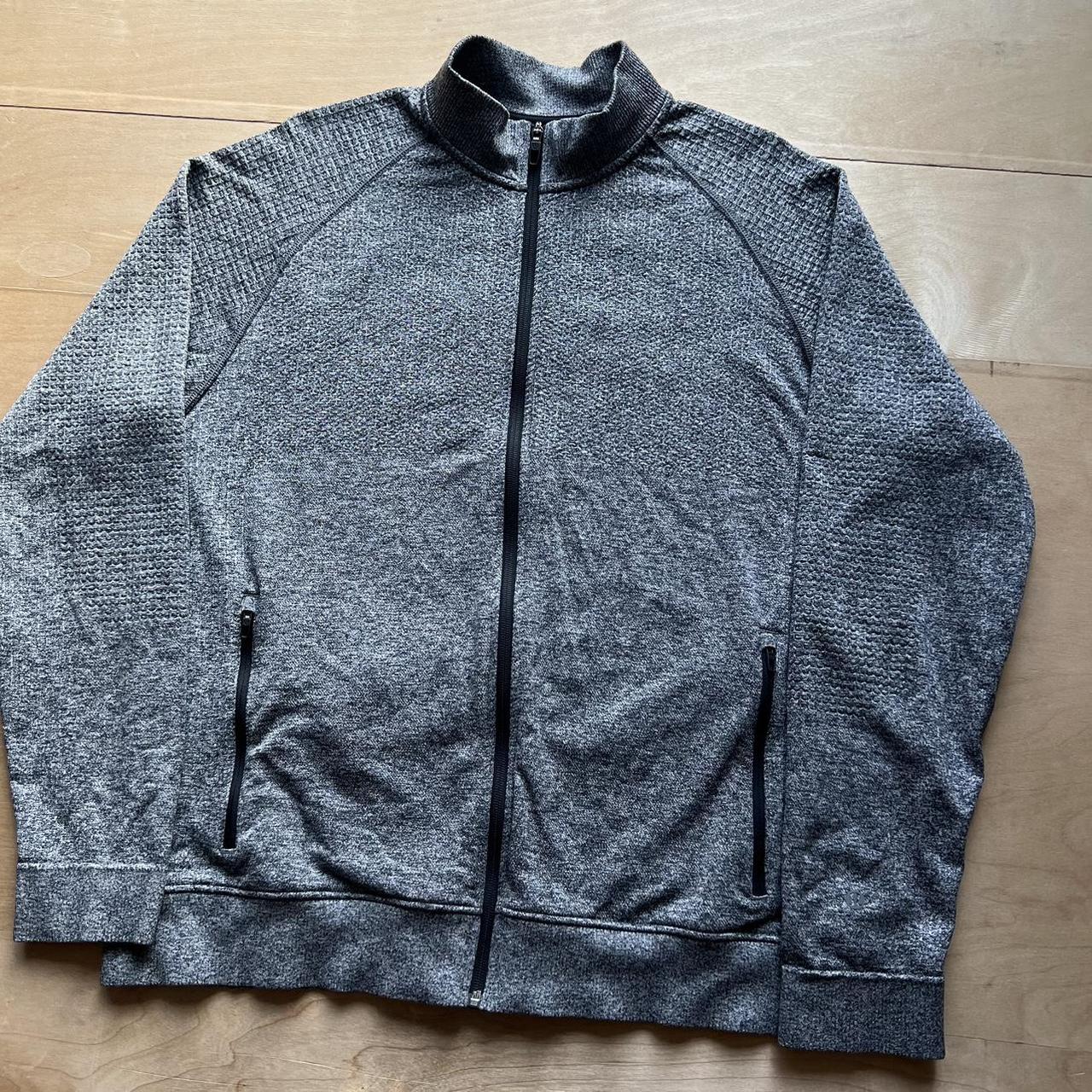 Lululemon Engineered Warmth Jacket XL Gray Full Zip... - Depop