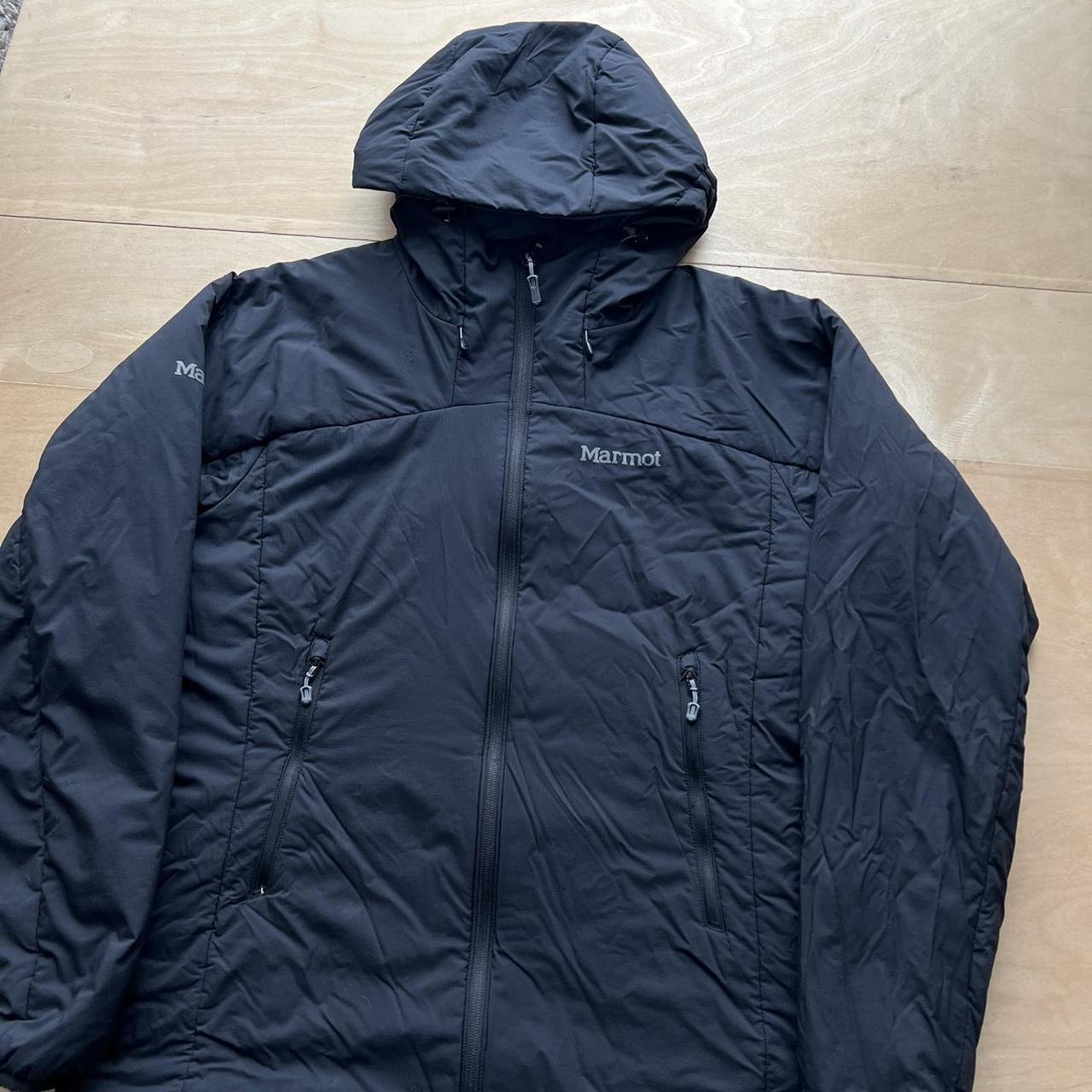 Marmot Astrum Jacket Medium Black Full Zip Puffer