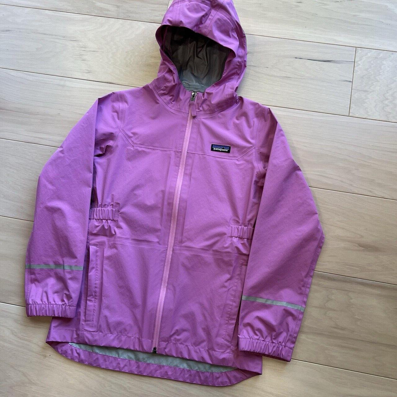 Patagonia Torrentshell 3L Jacket Girls L Pink Full. Depop