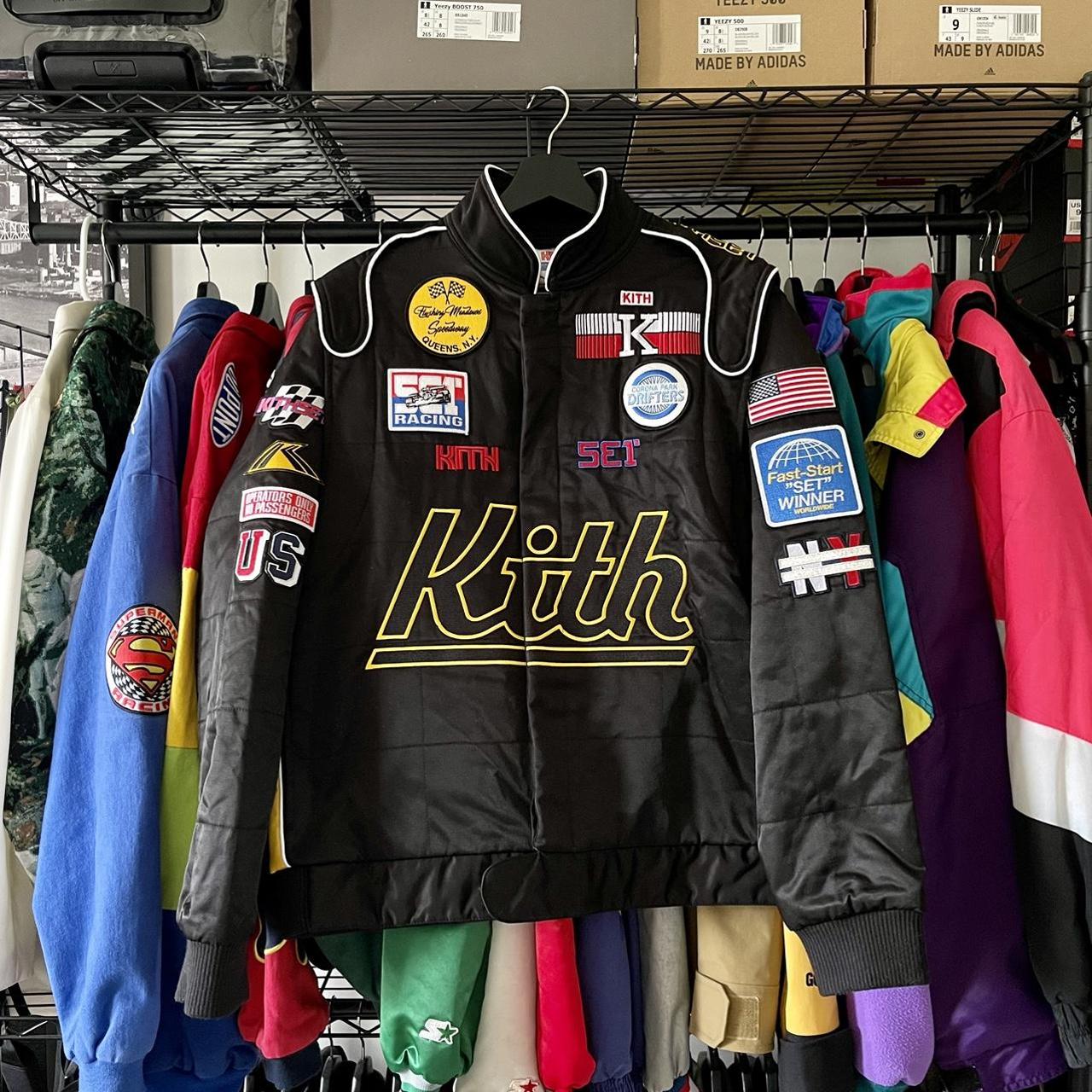 Kith Racing Jacket Size Medium Barely worn, like... - Depop