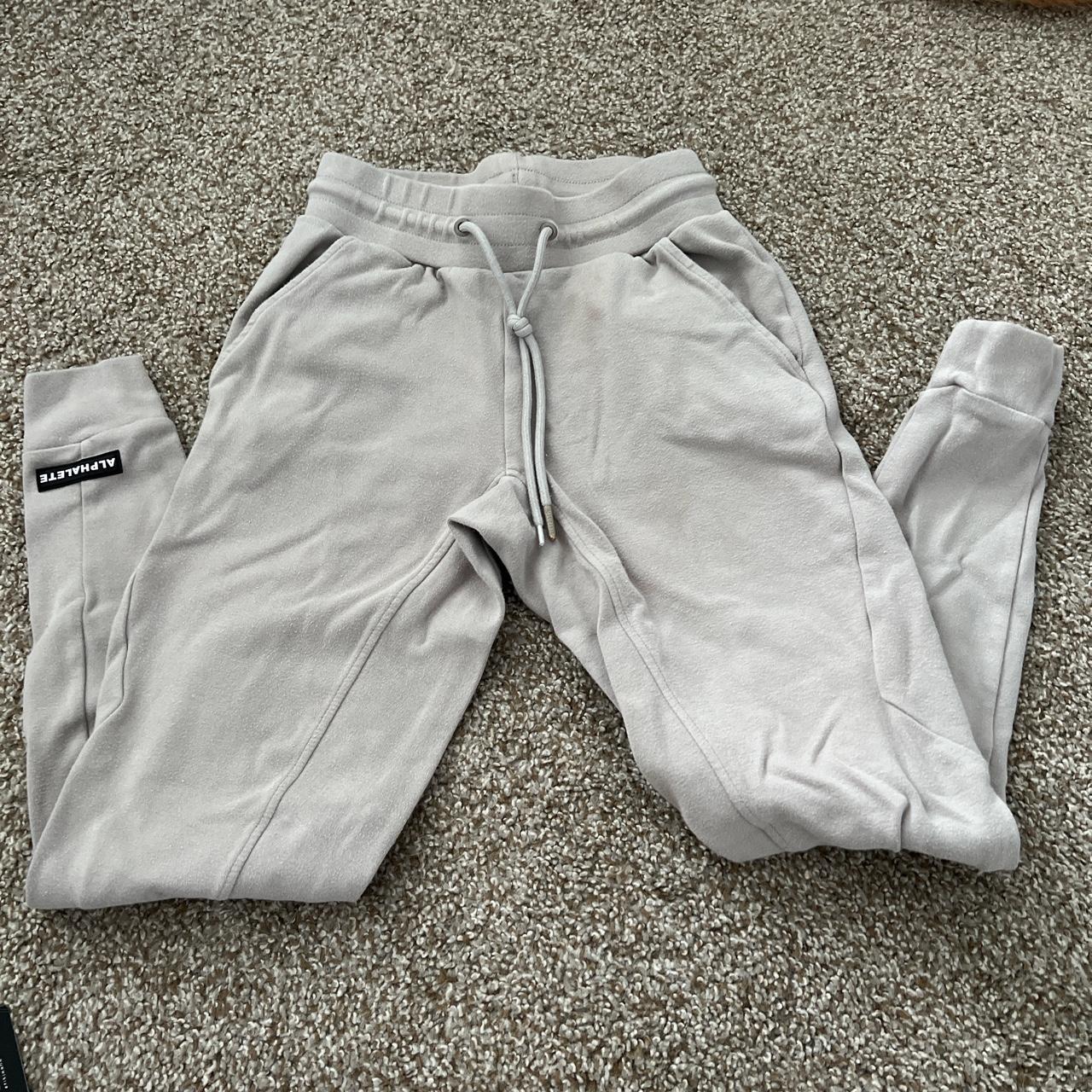 Alphalete best sale grey joggers