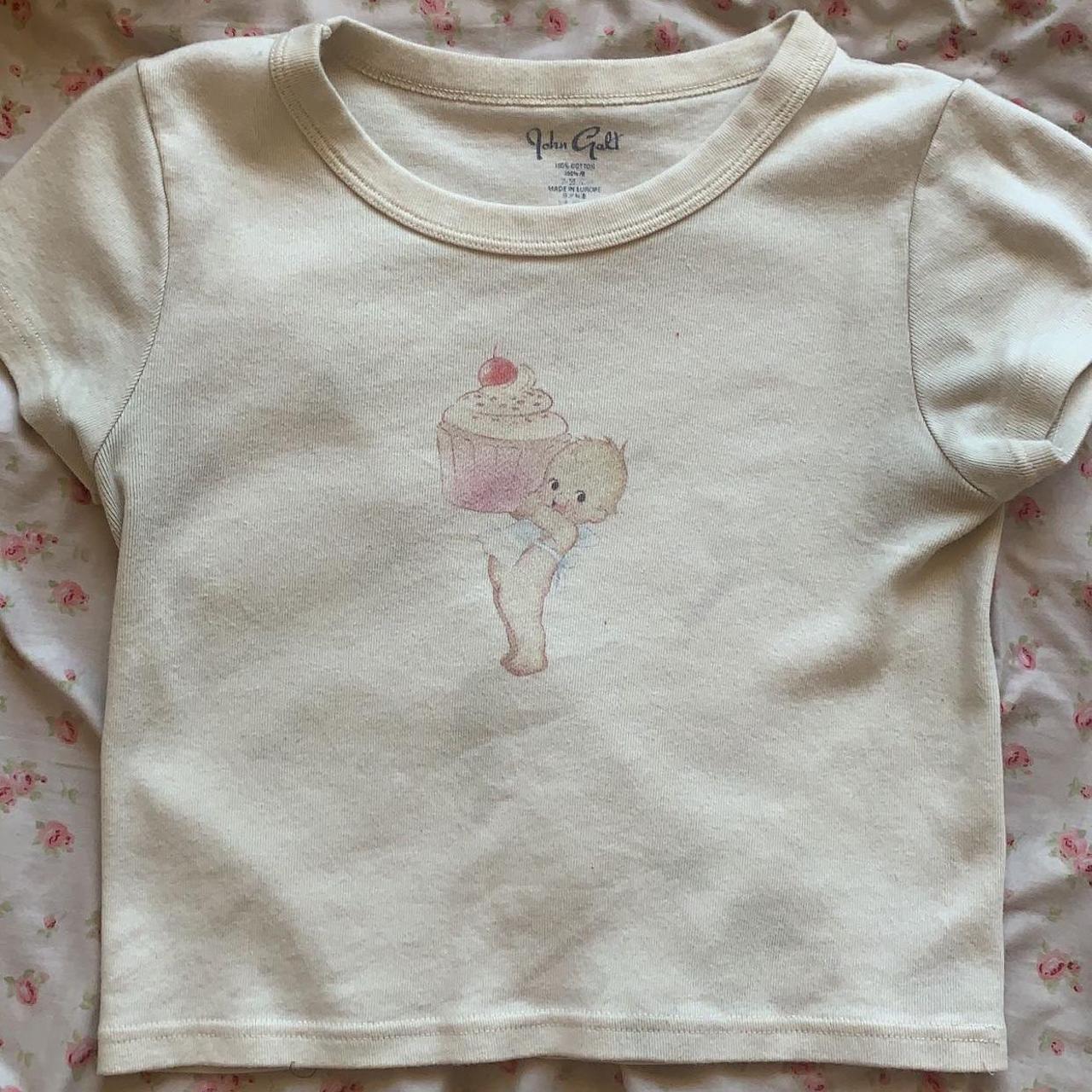 brandy melville baby cupcake cropped tee 💋only worn... Depop