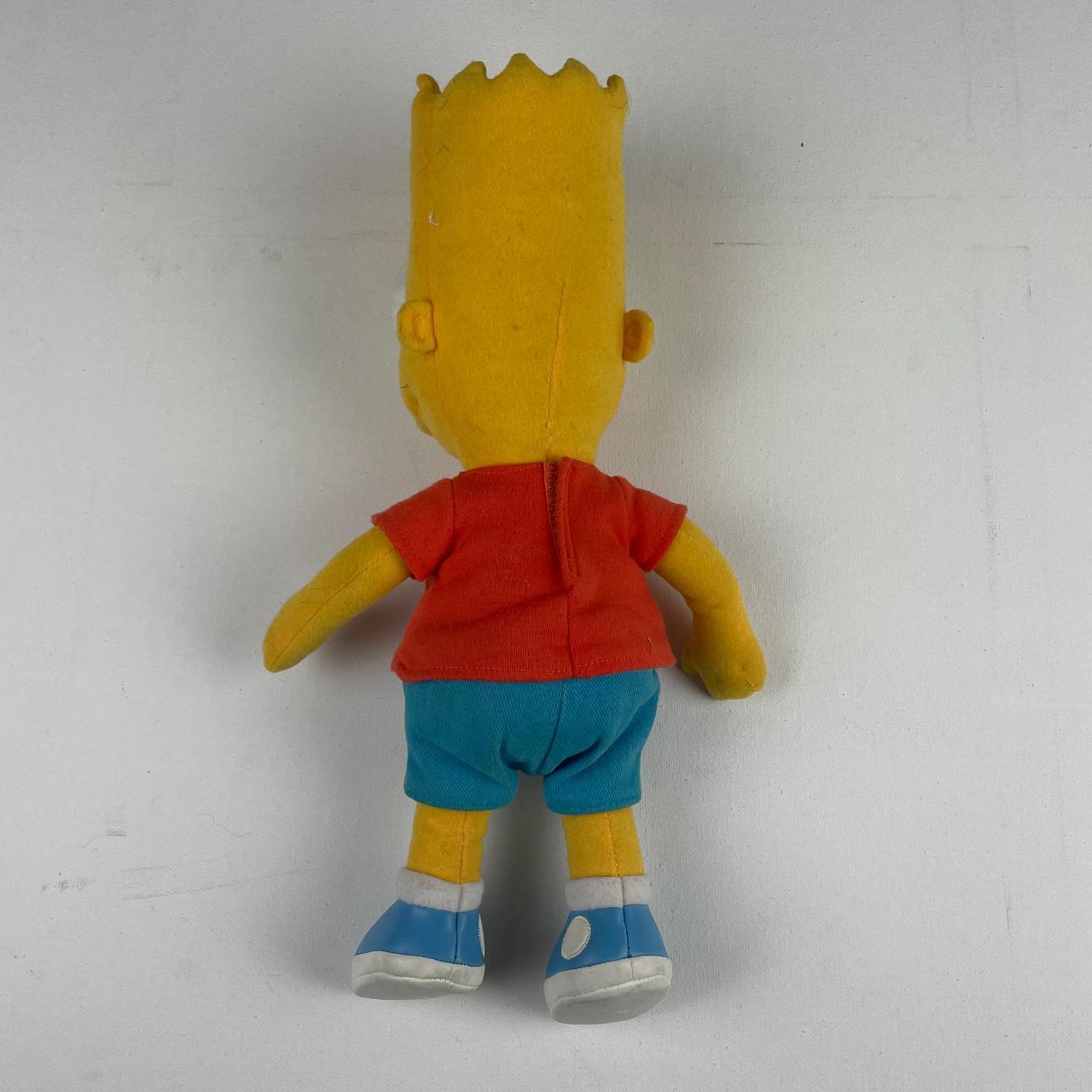 The Simpsons Bart Simpson Vintage Plush Soft Toy 15... - Depop