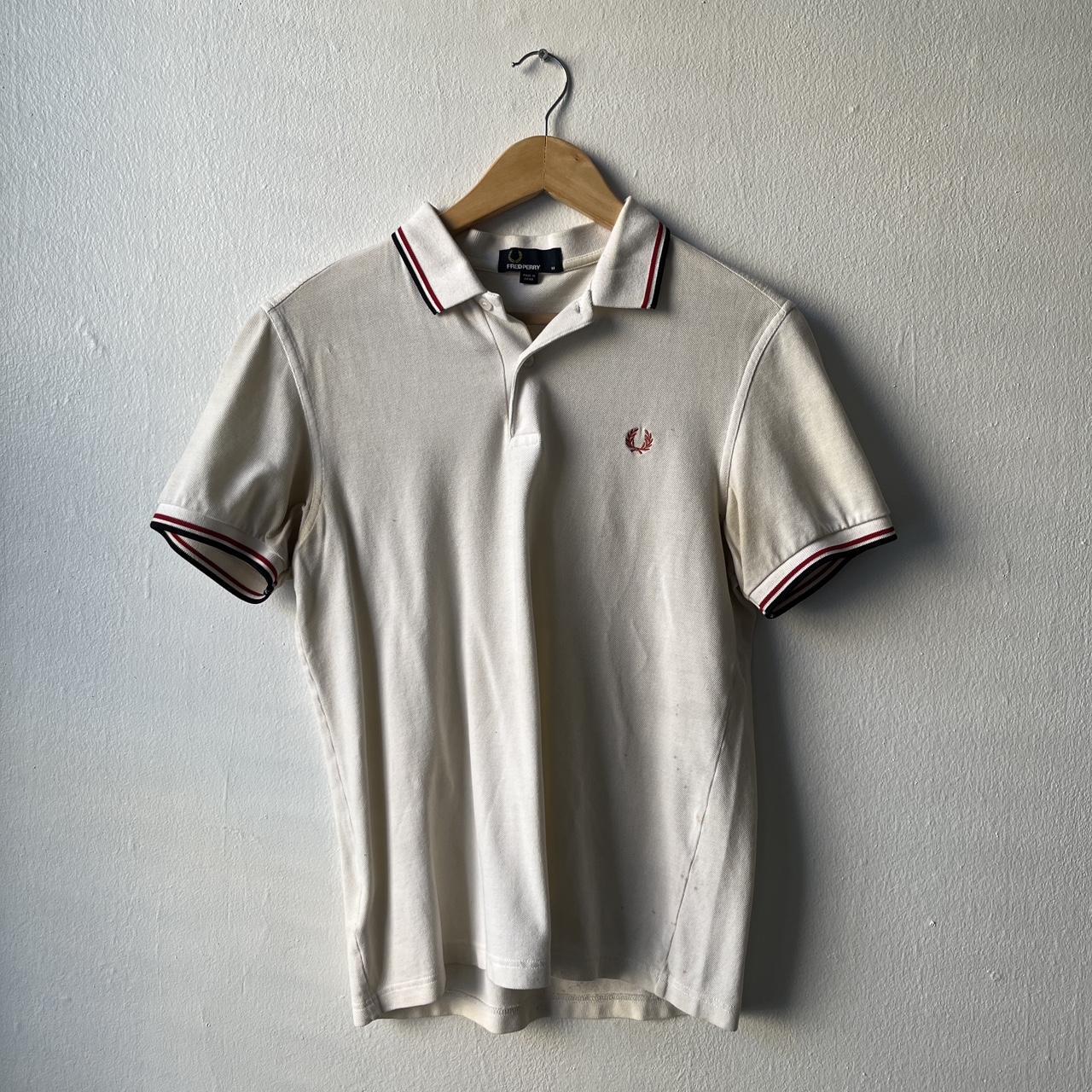 Fred Perry Men's White Polo-shirts