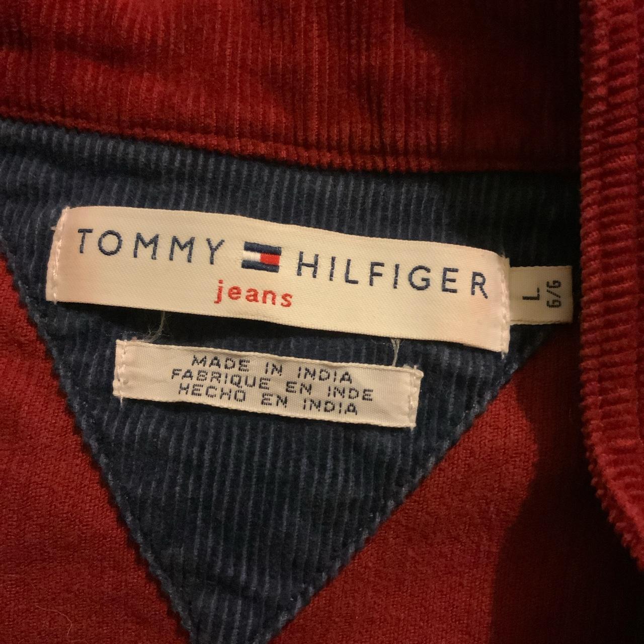 Tommy Hilfiger Women's Red Jacket | Depop