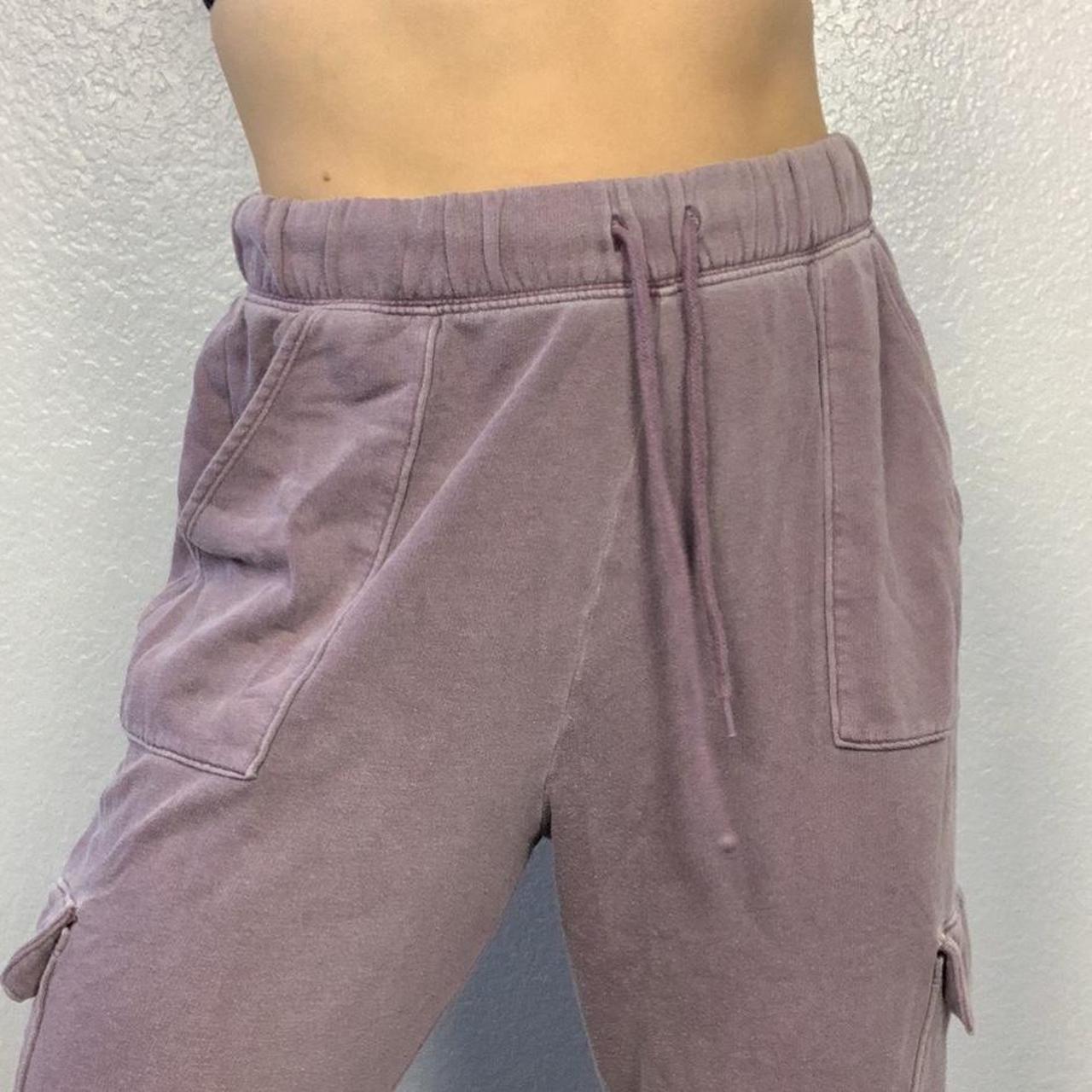 Cute vintage casual cargo lounge sweatpants by