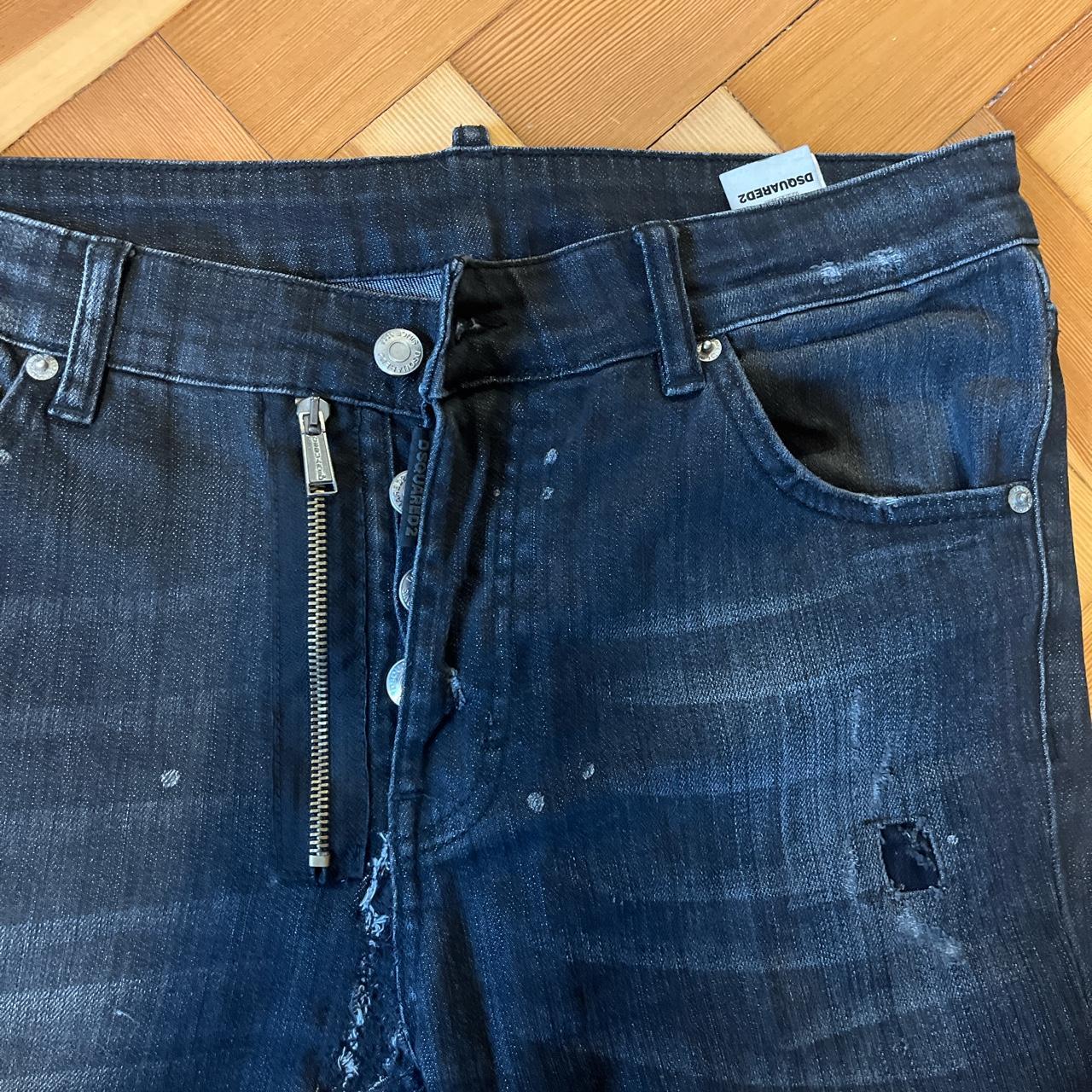 Dsquared black faded distressed jeans Plenty of life... Depop