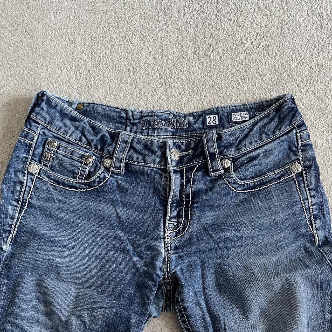 Miss Me Denim Jeans Size 28 x 30 Skinny Jean,... - Depop