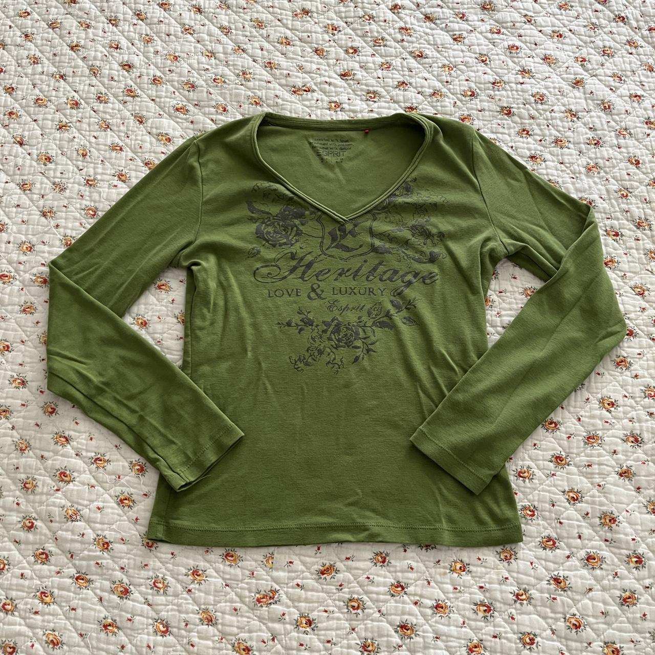 Espirit Women's Green Shirt