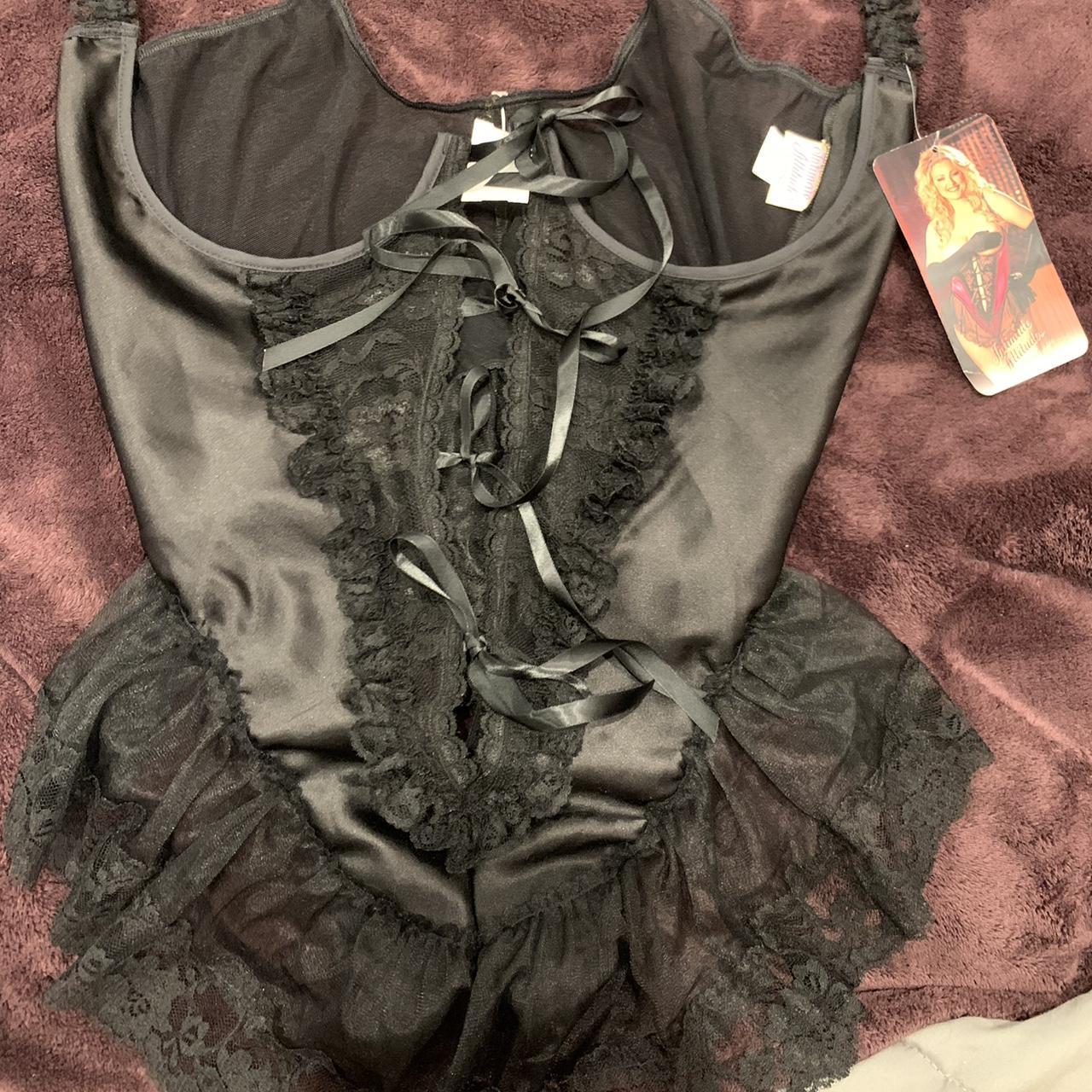 Cupless lingerie onepiece by intimate attitudes Depop