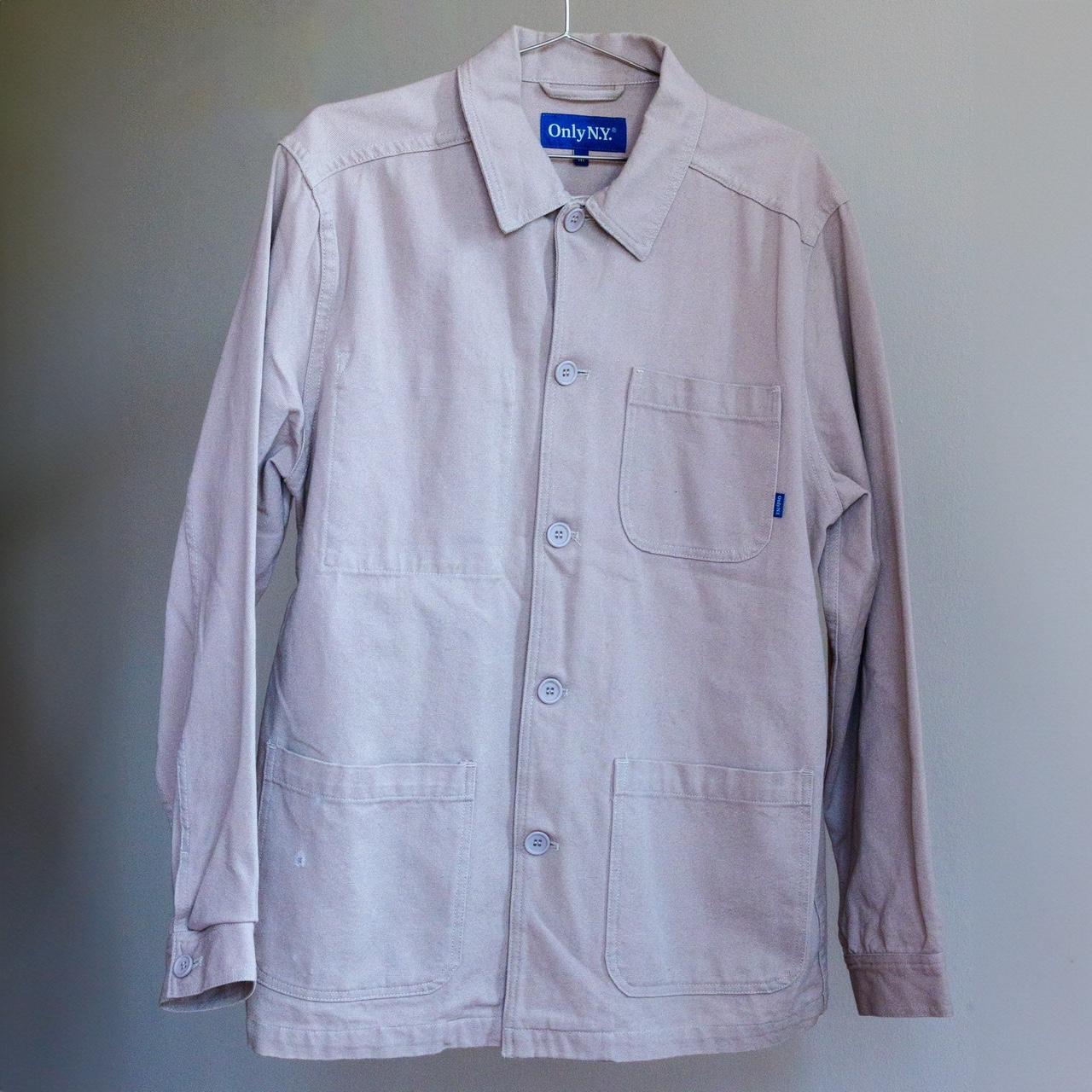 Canvas chore coat from Only New York. Small hole on...