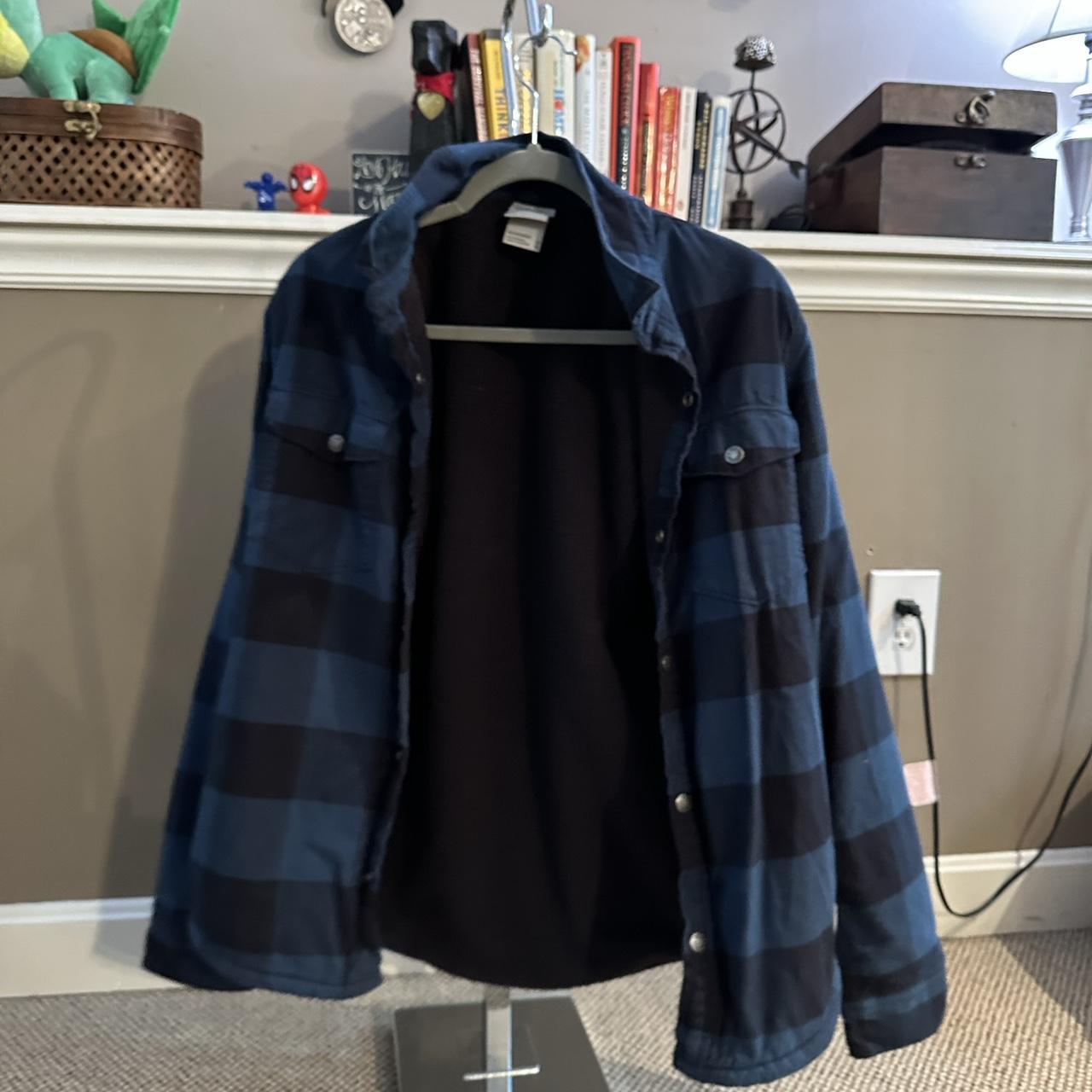 North face flannel on sale jacket