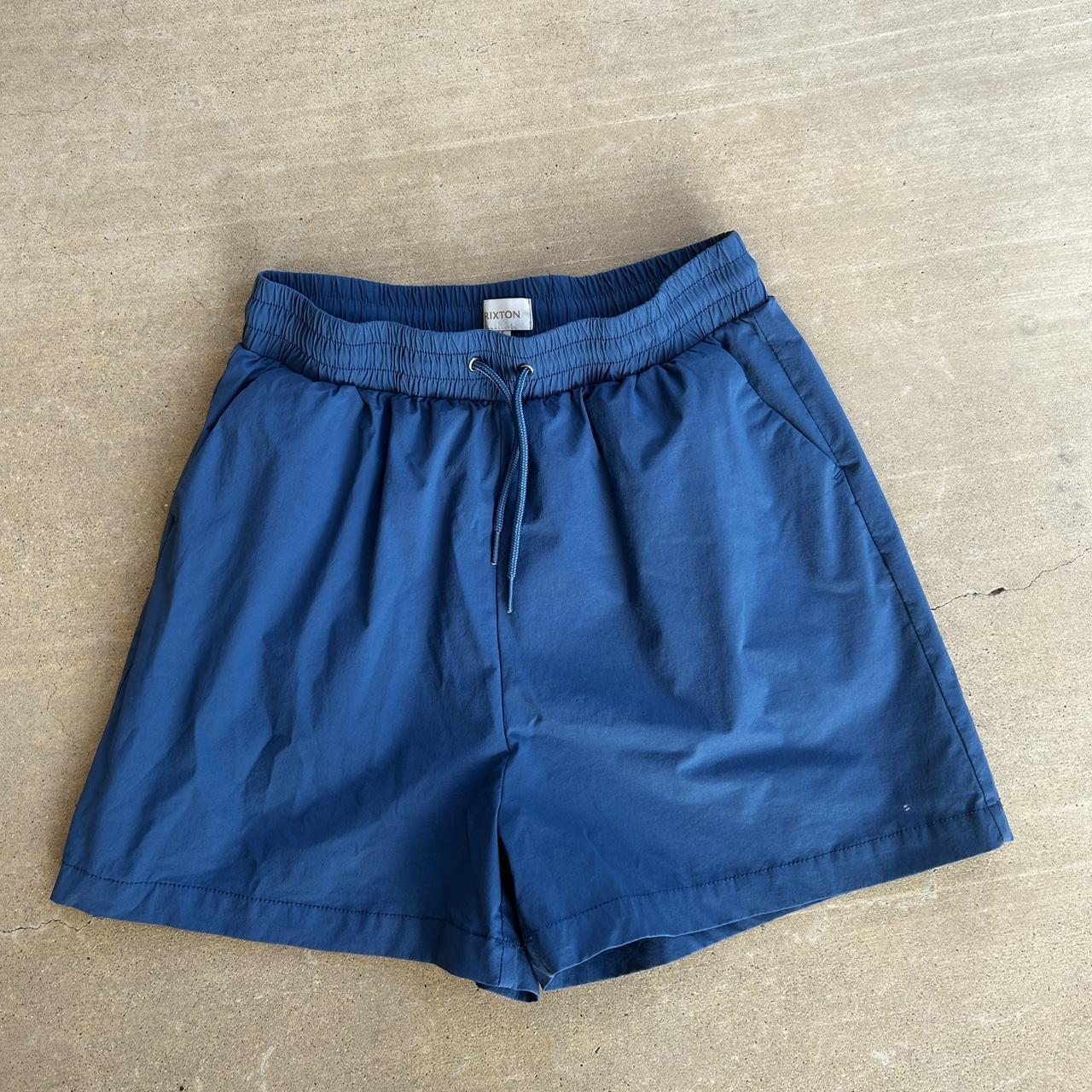 Brixton Women's Blue Shorts | Depop