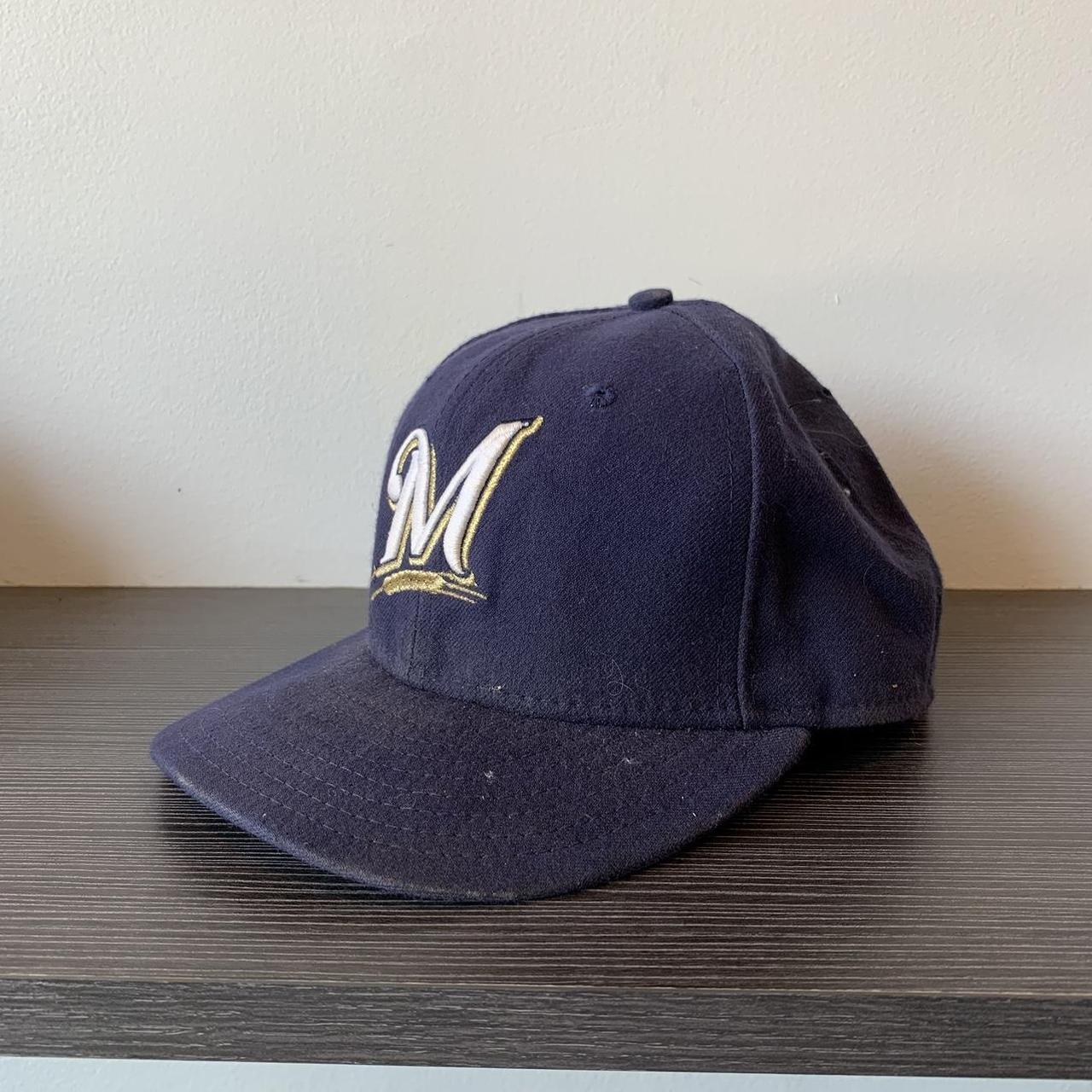 New Era Men's Navy Hat | Depop