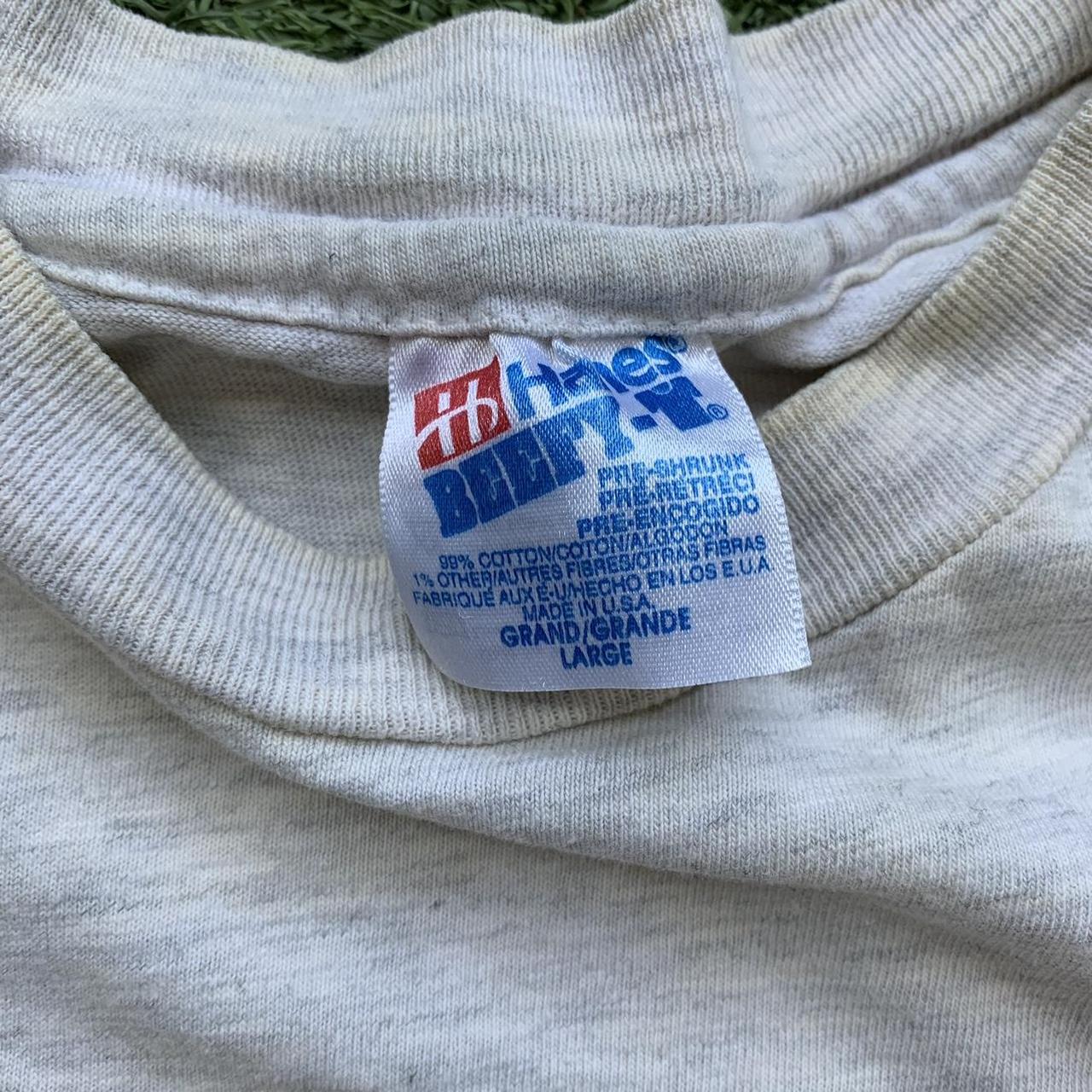 80s/90s Ballys Fitness Tee Staining throughout... - Depop