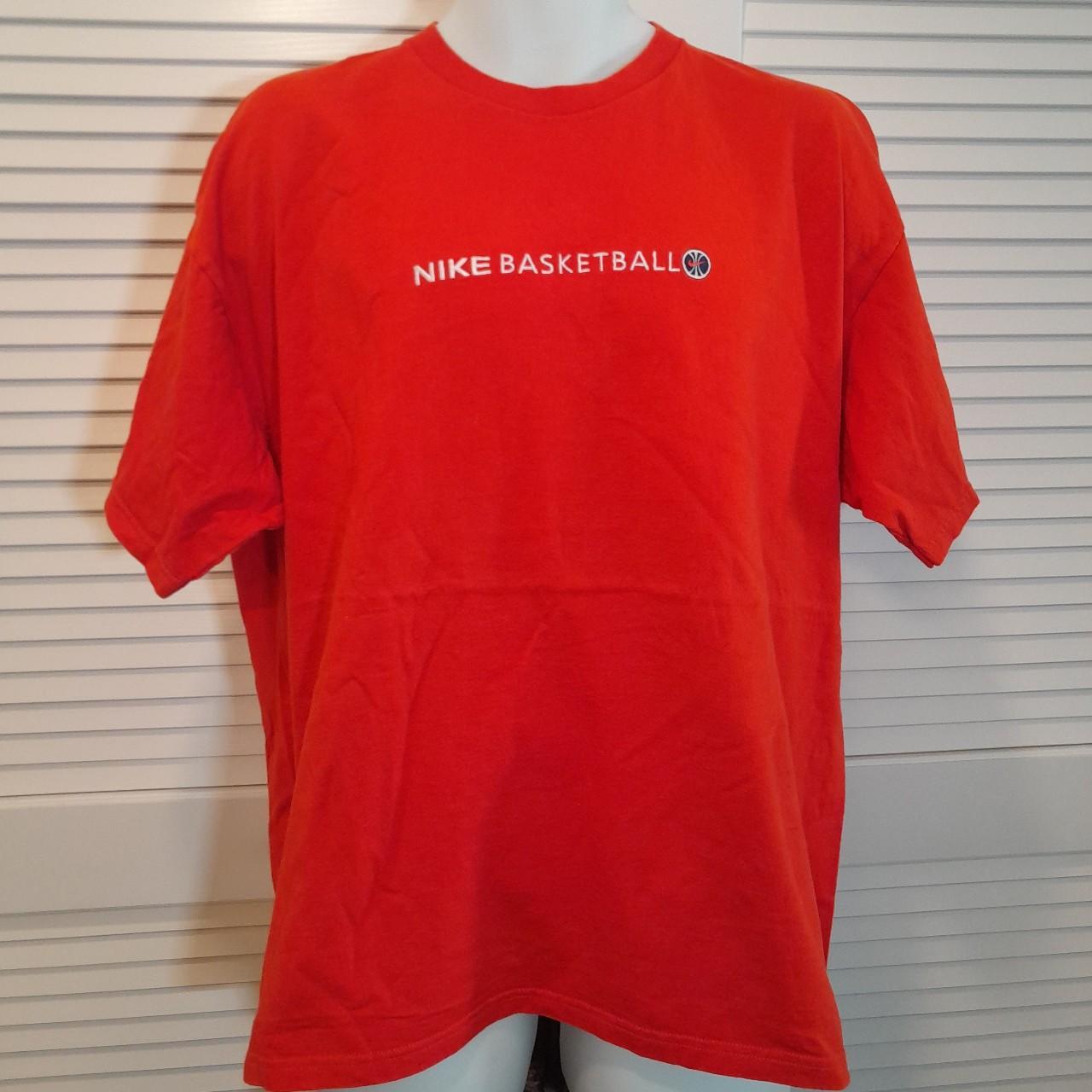 Vintage Nike NBA Tee Shirt 1990s Size Medium Made in USA