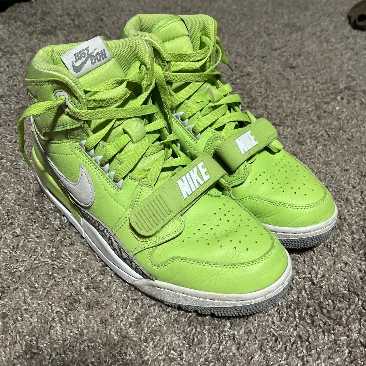 Just Don Jordan Legacy 312 Ghost Green size. Depop