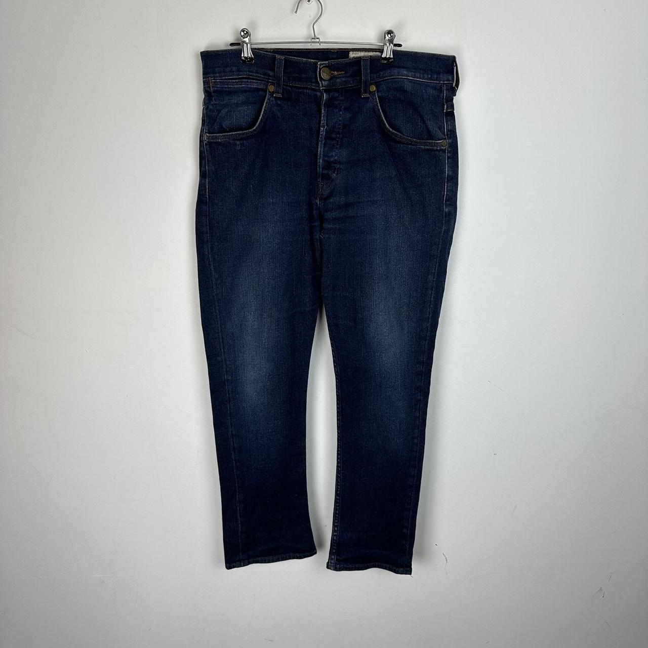 Wrangler Men's Blue Jeans | Depop