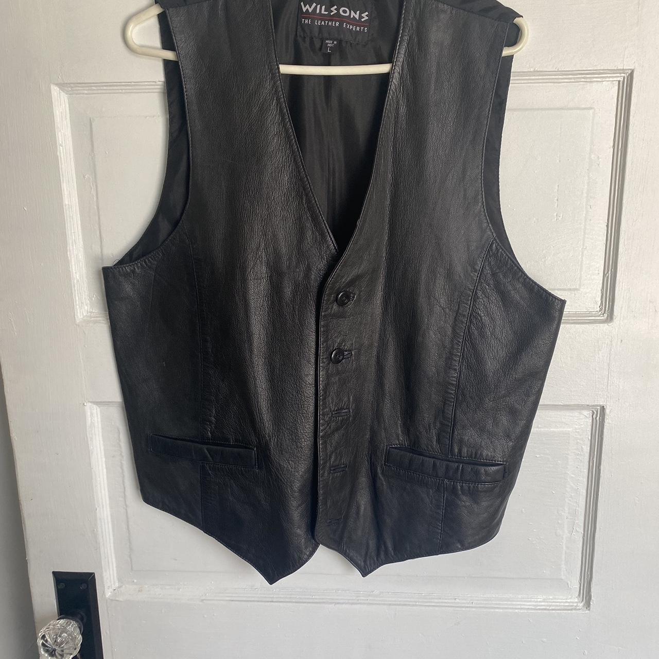 Wilson clearance leather vest