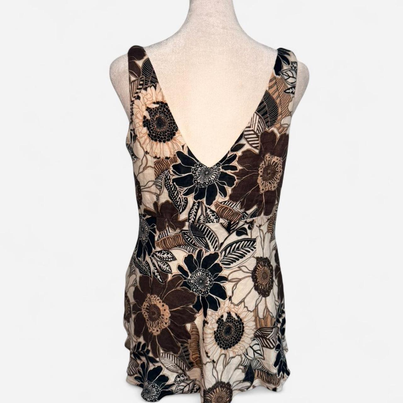 Cache Women's Blouse - Brown/Multi - 6 – Caché Tr… - image 4