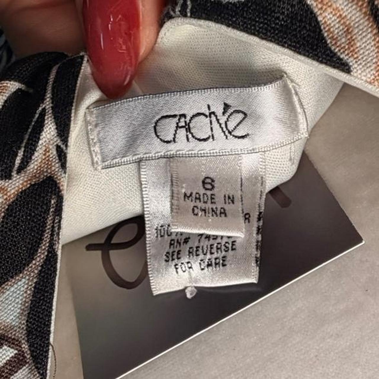 Cache Women's Blouse - Brown/Multi - 6 – Caché Tr… - image 7