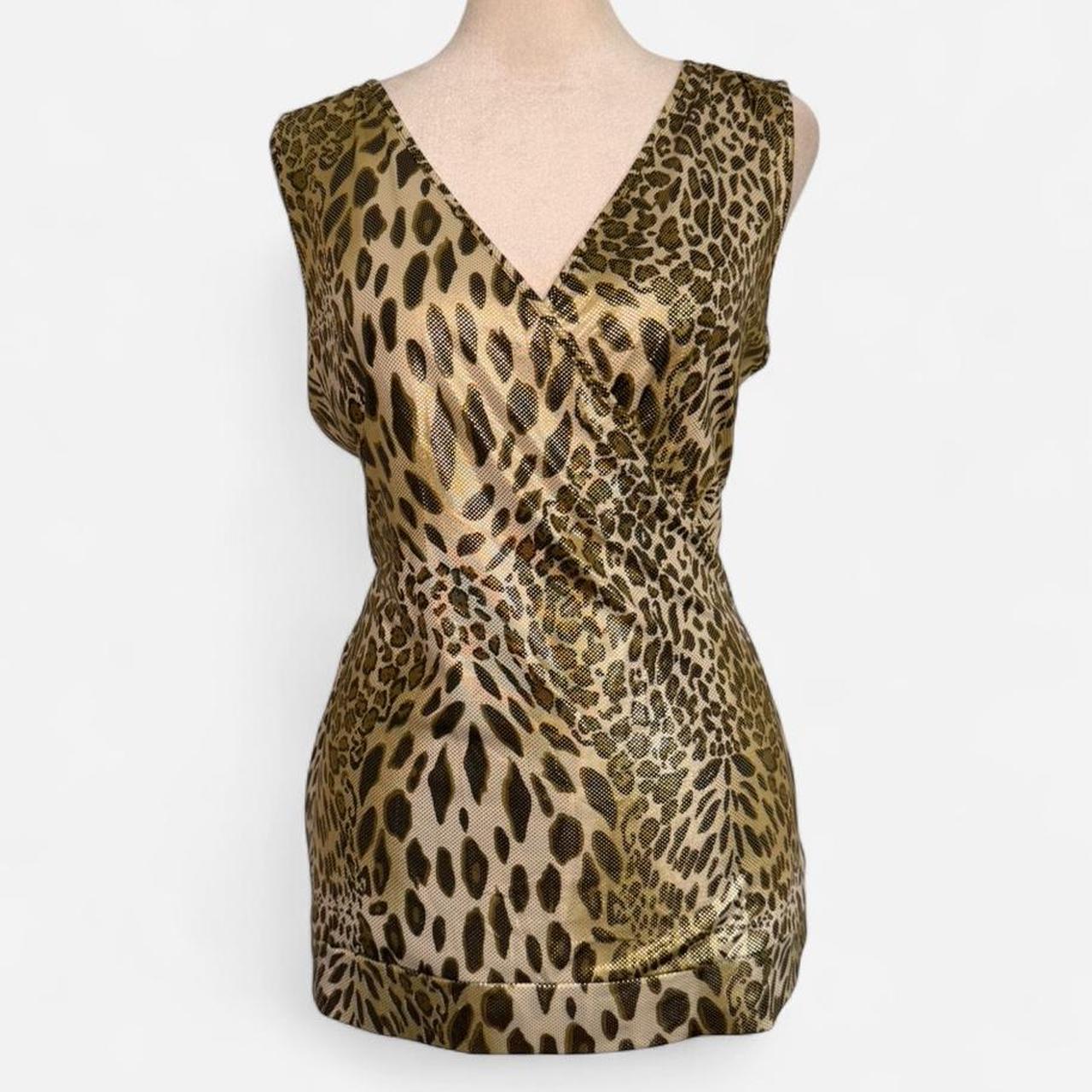 Cache Women's Blouse - Brown/Multi - M – Caché Go… - image 1